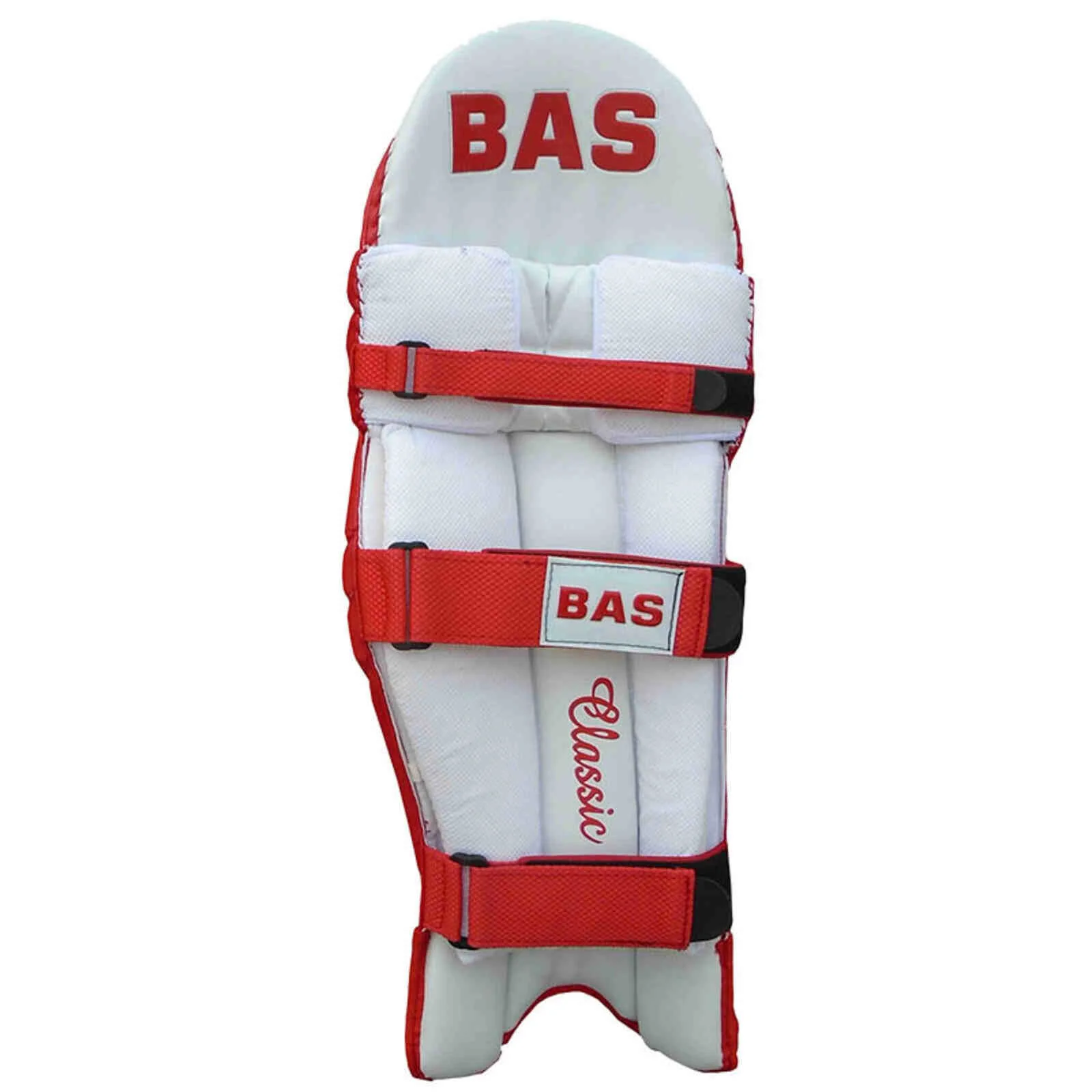 BAS Vintage Classic Red Batting Pads - Senior - Image 4