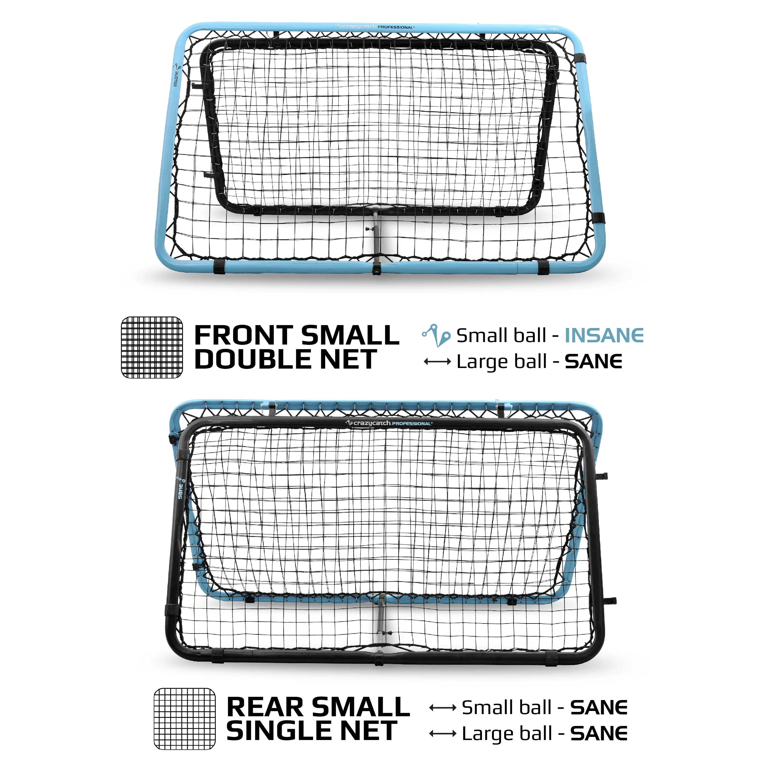 Crazy Catch Professional 2.0 Rebounder Net - Image 3
