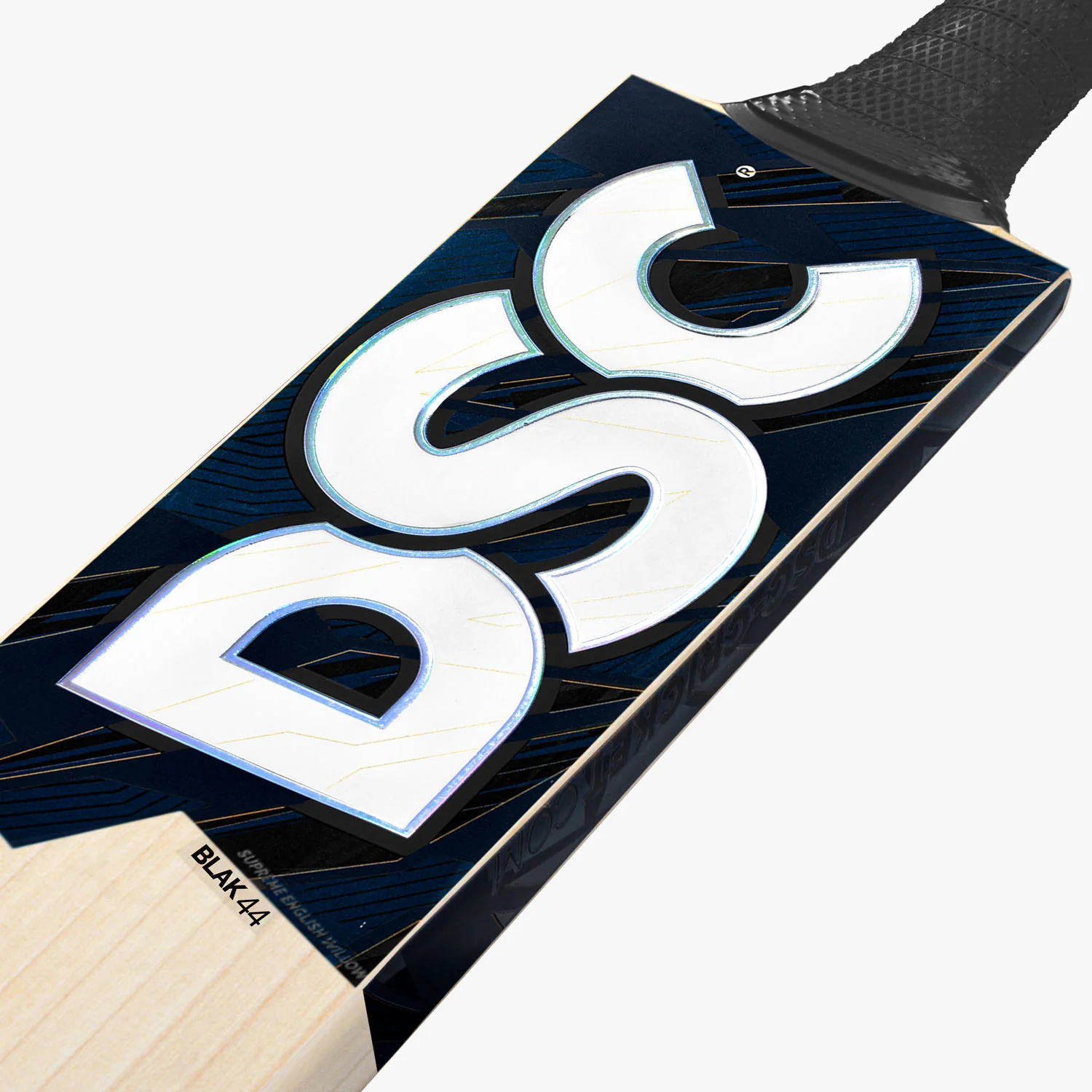 DSC Blak 44 Cricket Bat - Senior Long Blade Long Handle