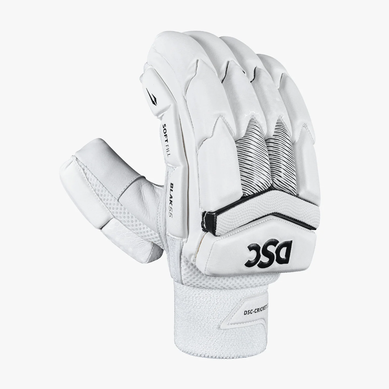 DSC Blak 55 Cricket Batting Gloves - Senior