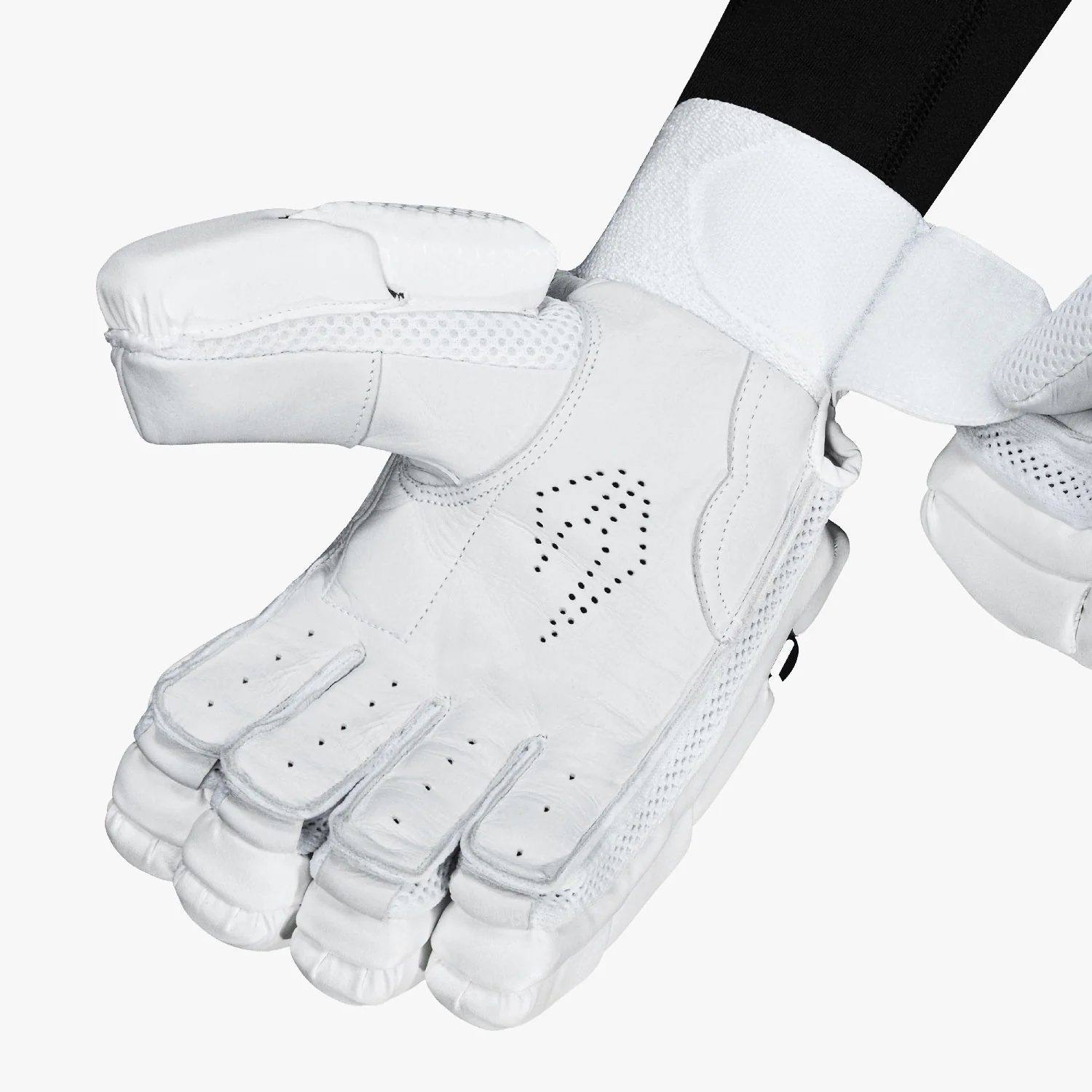 DSC Blak 55 Cricket Batting Gloves - Youth - Image 4