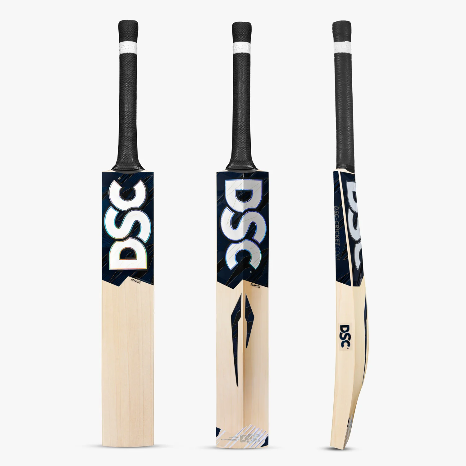 DSC Blak 88 Cricket Bat - Senior Long Blade Long Handle - Image 2