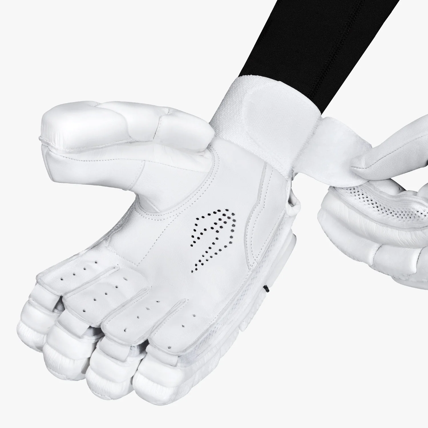 DSC Blak Players Cricket Batting Gloves - Senior - Image 4