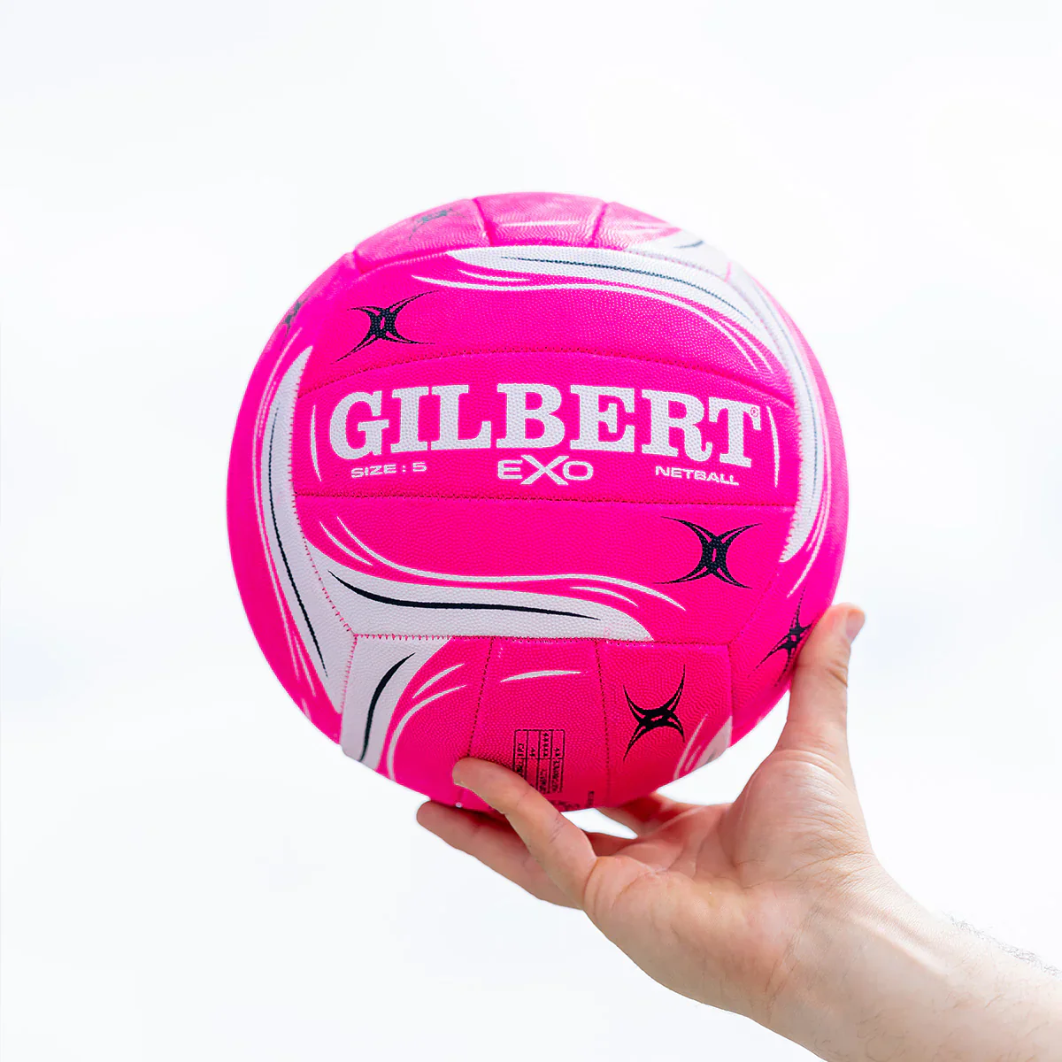 Gilbert Exo Trainer Pink Netball - Size 5 - Image 3