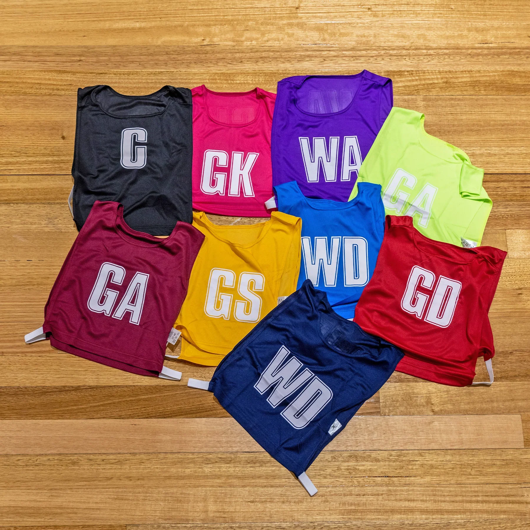 Gilbert Netball Bibs - Image 3