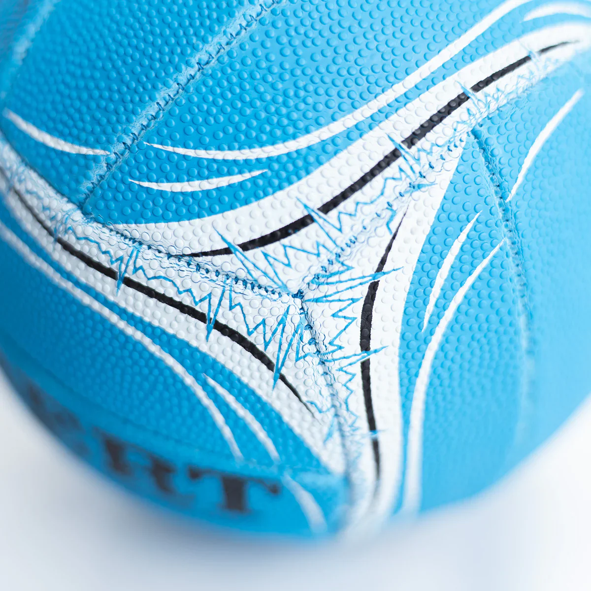 Gilbert Pulse Netball Blue - Size 5 - Image 3