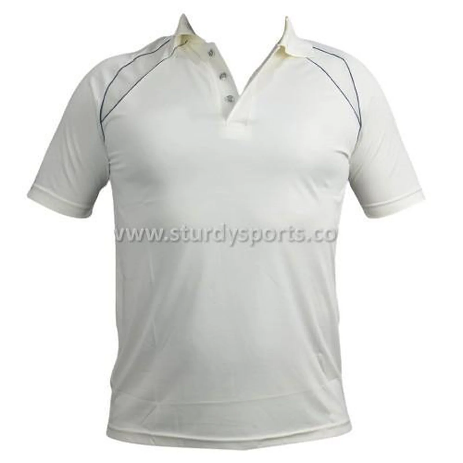 Gunn & Moore GM Cream Short Sleeve Shirt (Mens) - Image 2
