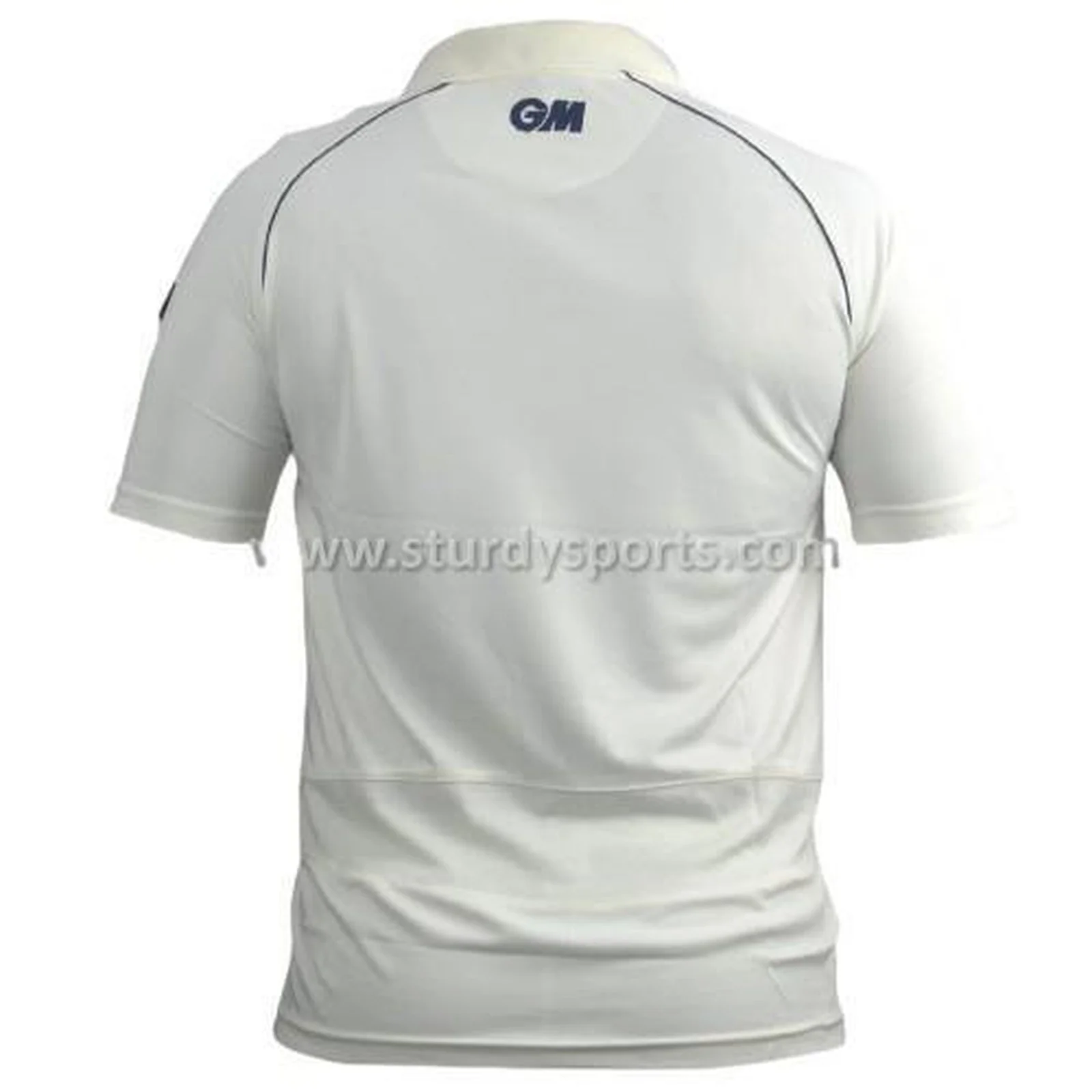 Gunn & Moore GM Cream Short Sleeve Shirt (Mens) - Image 3
