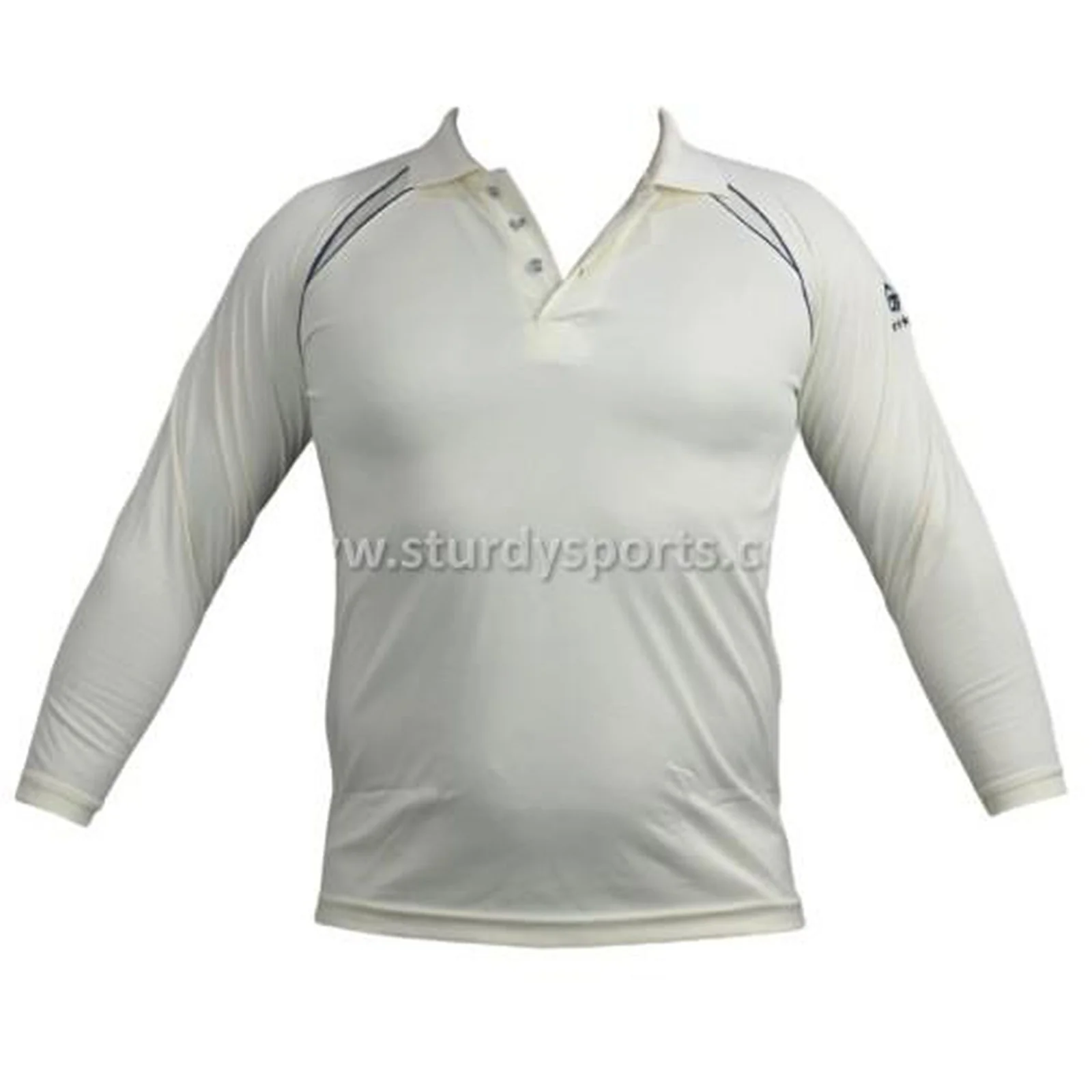 Gunn & Moore GM Cream Full Sleeve Shirt (Junior)