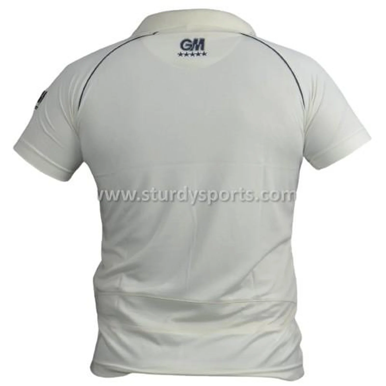 Gunn & Moore GM Cream Short Sleeve Shirt (Junior) - Image 2