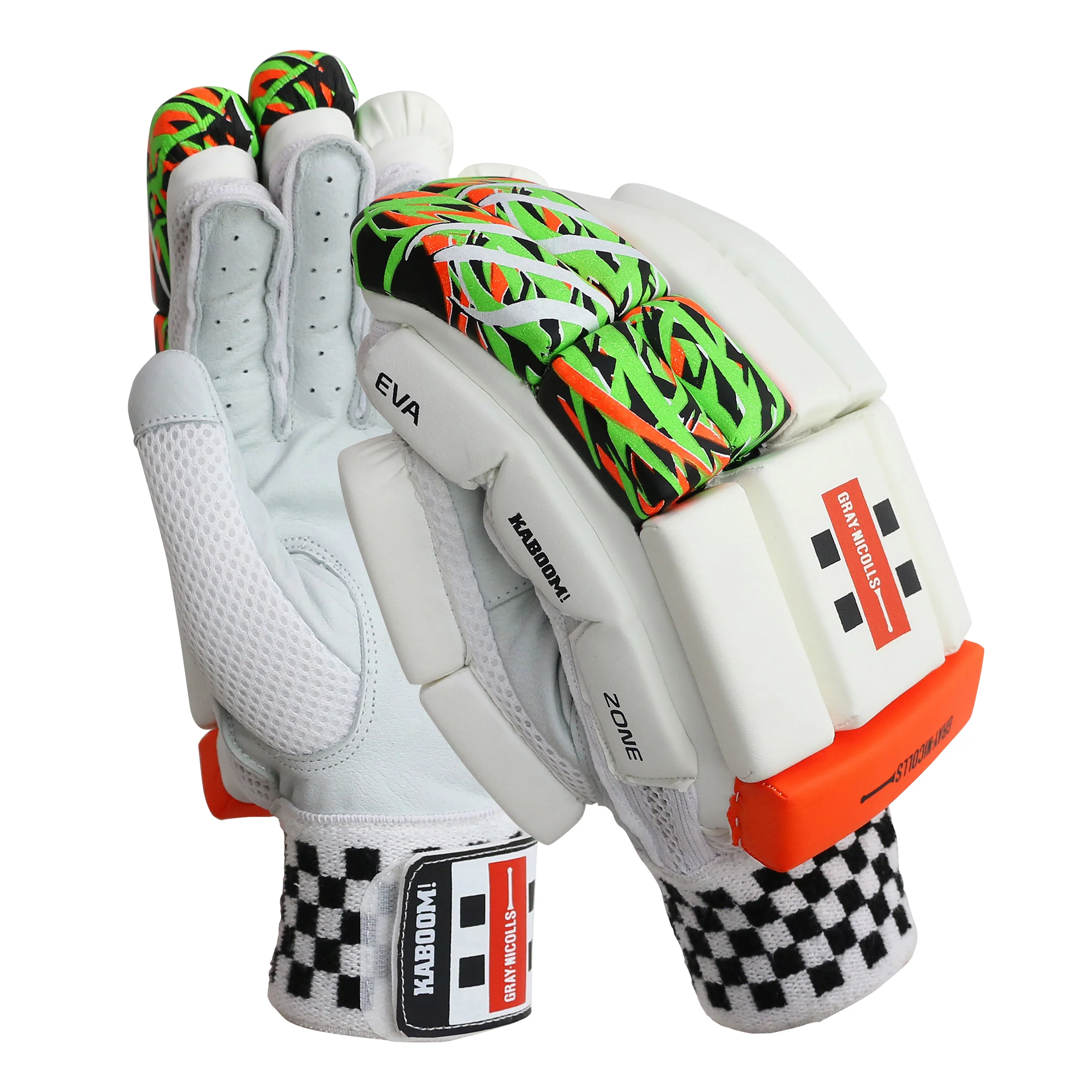 Gray Nicolls Kaboom Cricket Batting Gloves - Senior