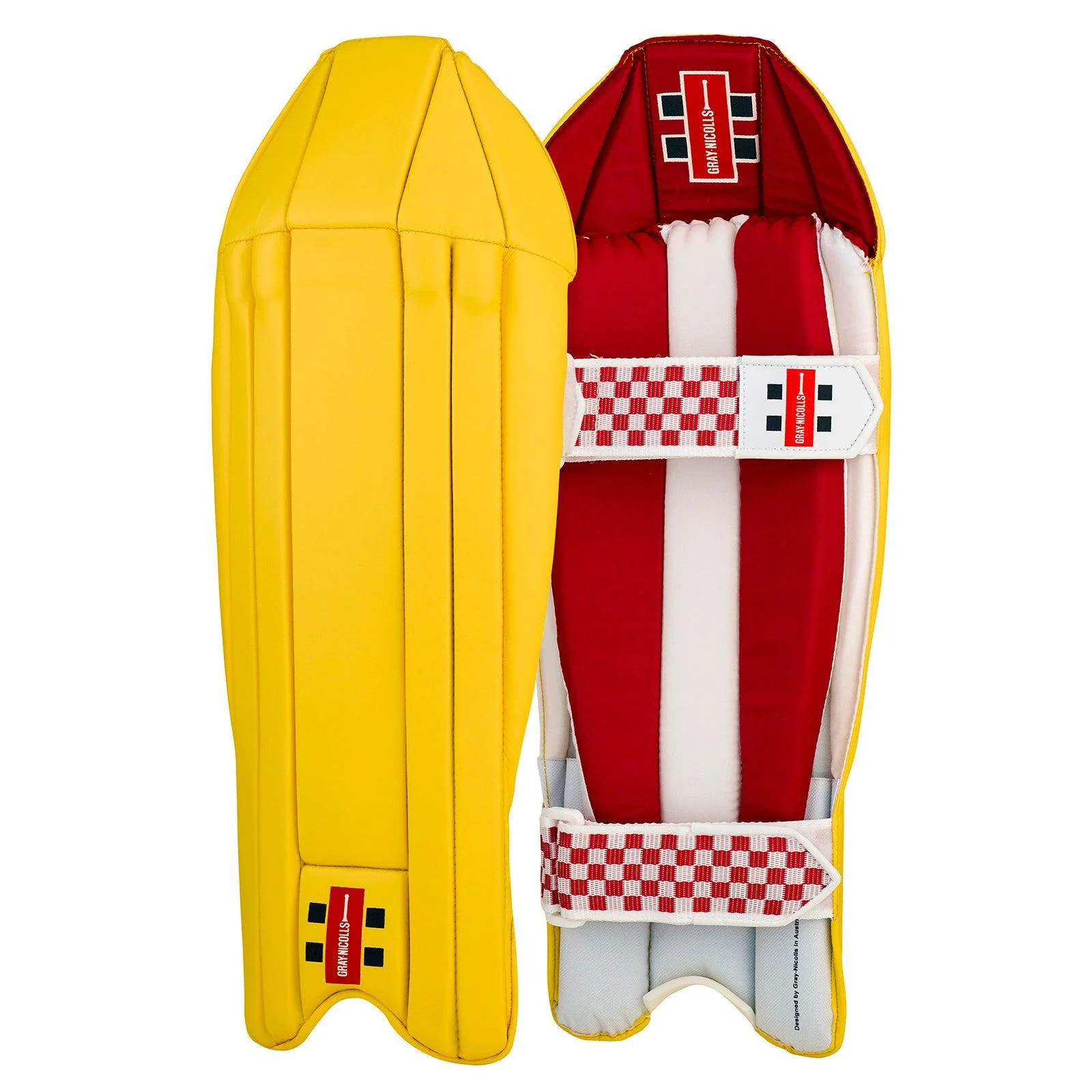 Gray Nicolls Keeping Pads Yellow - Senior