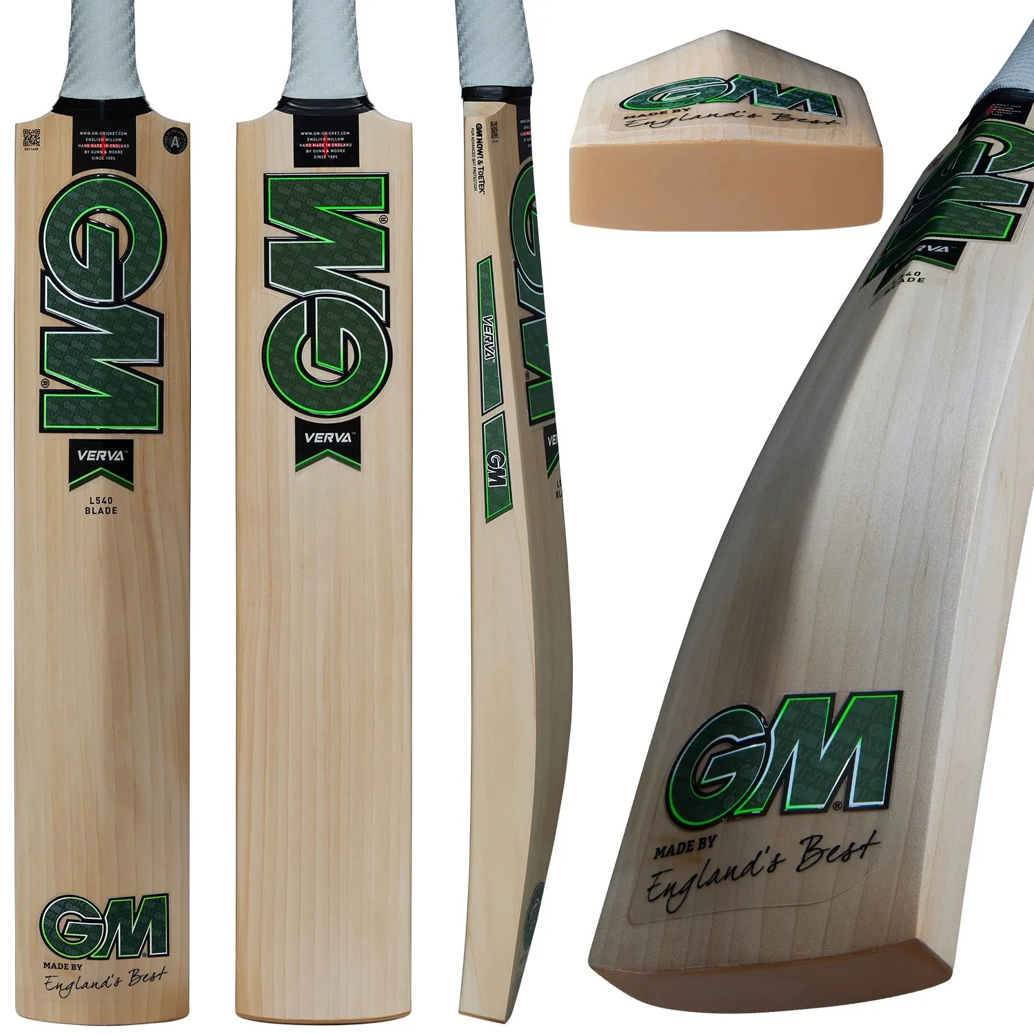 Gunn & Moore Verva DXM 404 L540 Blade TTNOW Cricket Bat - Senior - Image 2