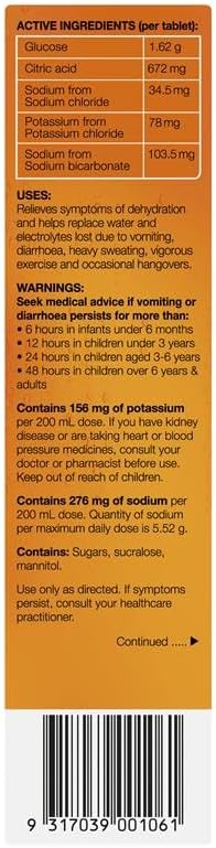 Hydralyte Tablets Orange - Pack of 20 - Image 2