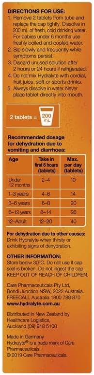 Hydralyte Tablets Orange - Pack of 20 - Image 3