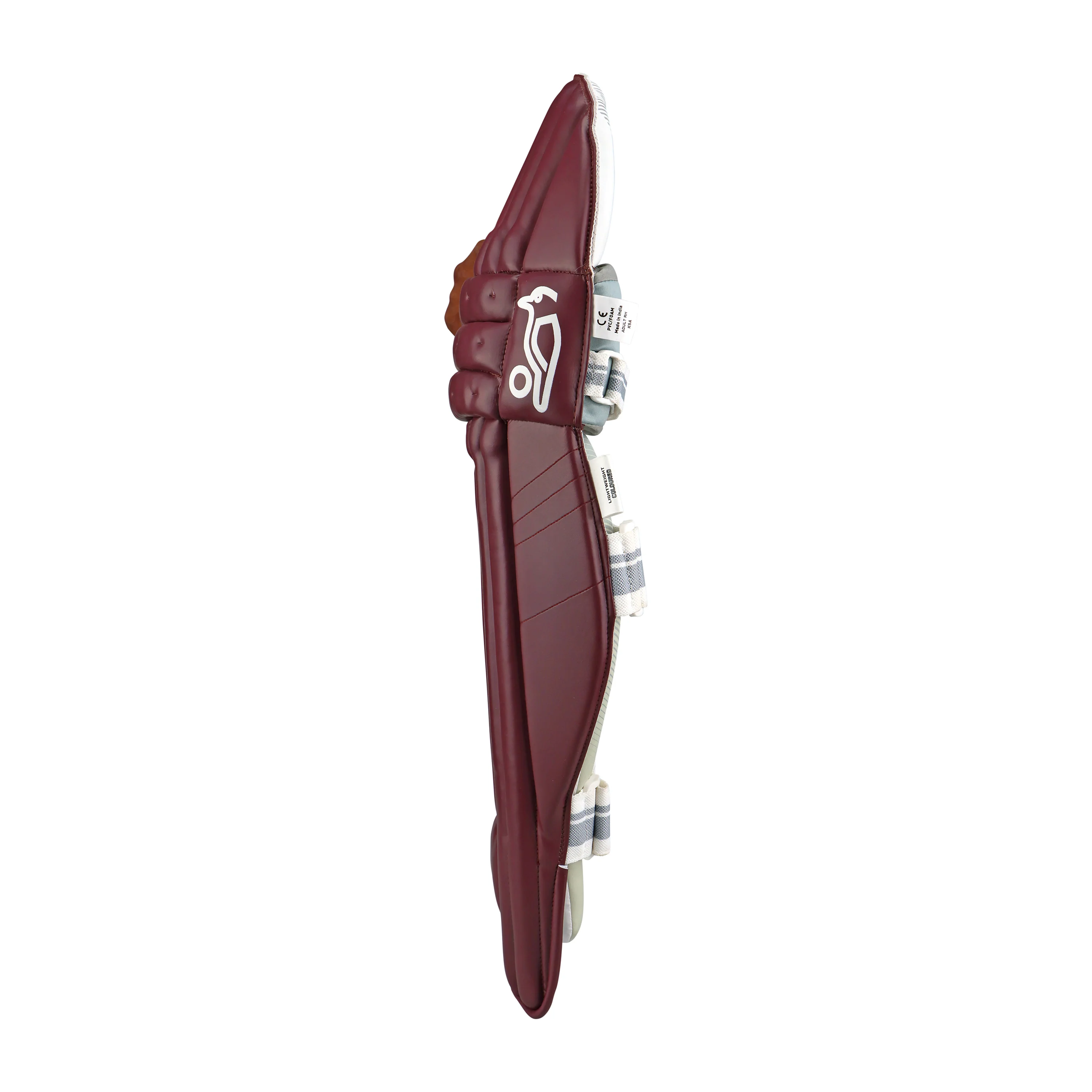 Kookaburra Lightweight Maroon Cricket Batting Pads - Senior - Image 2