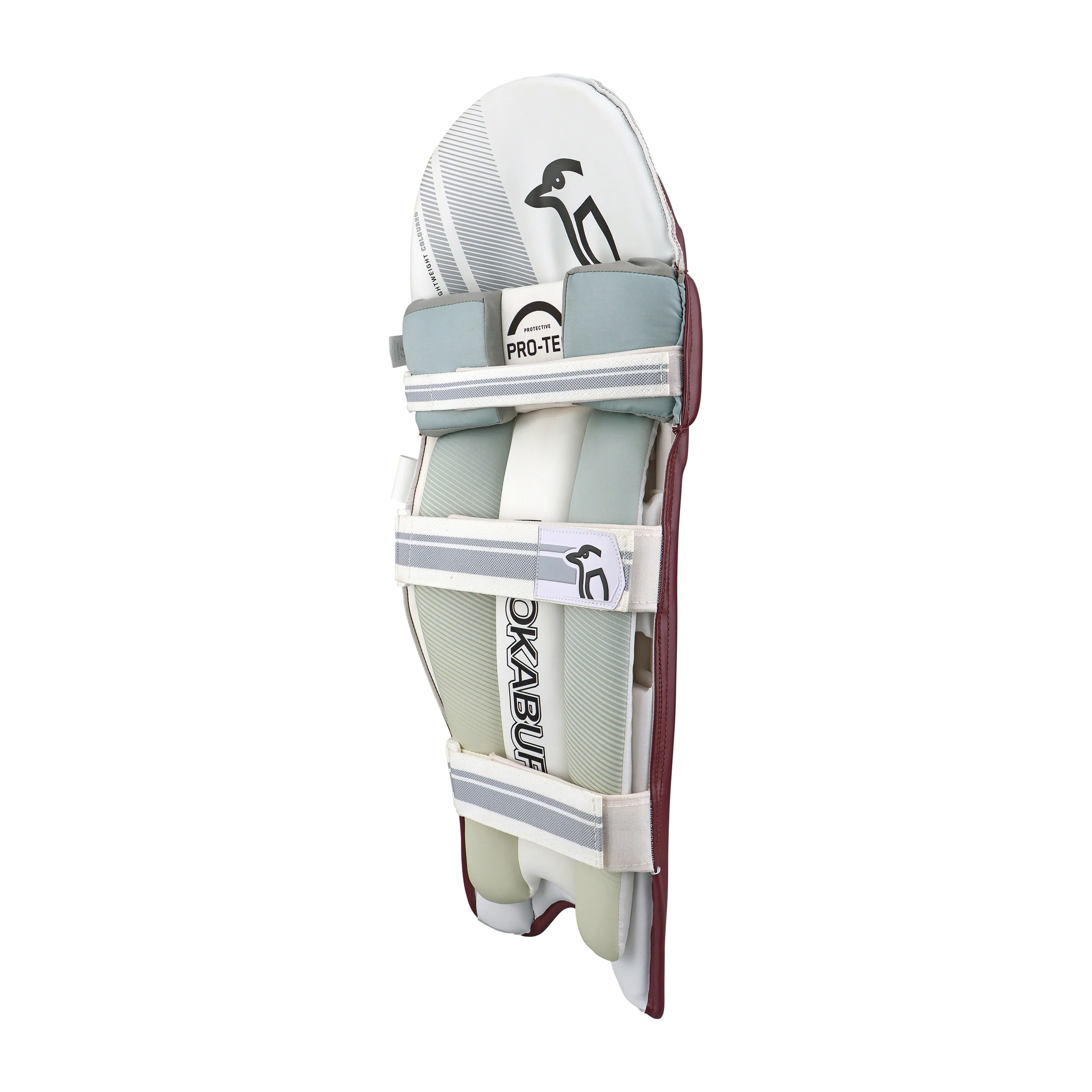 Kookaburra Lightweight Maroon Cricket Batting Pads - Senior - Image 3