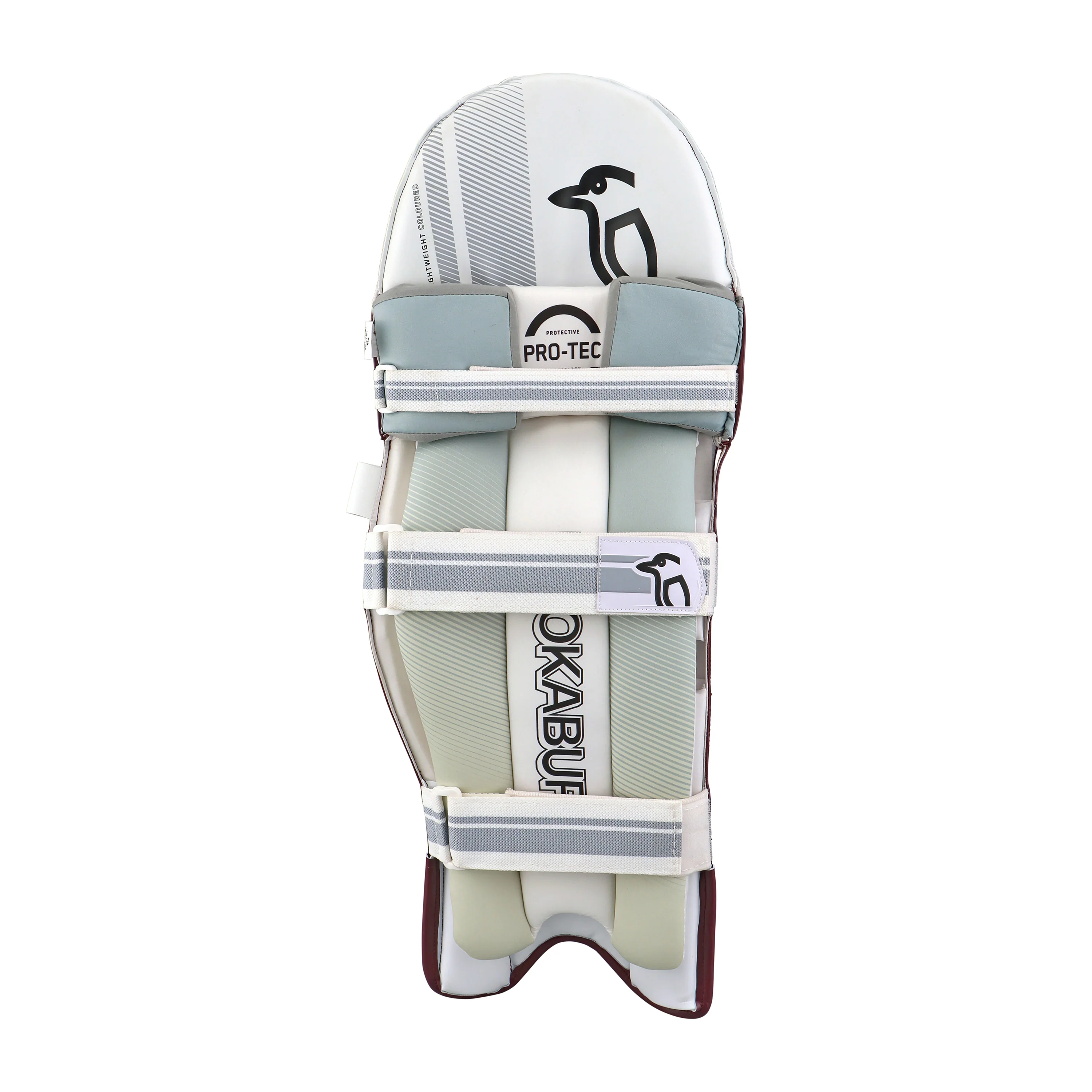 Kookaburra Lightweight Maroon Cricket Batting Pads - Senior - Image 5