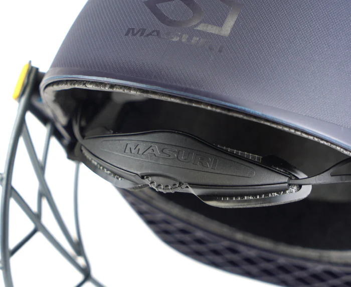 Masuri C Line Steel Grille Cricket Helmet - Junior Navy - Image 4