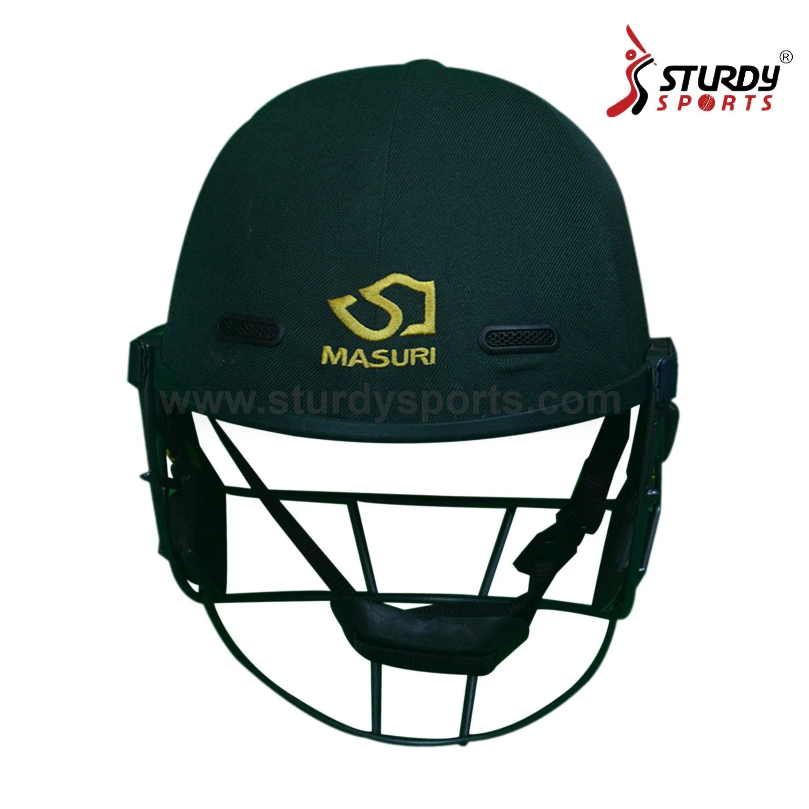 Masuri T Line Titanium Green Cricket Helmet - Senior - Image 3