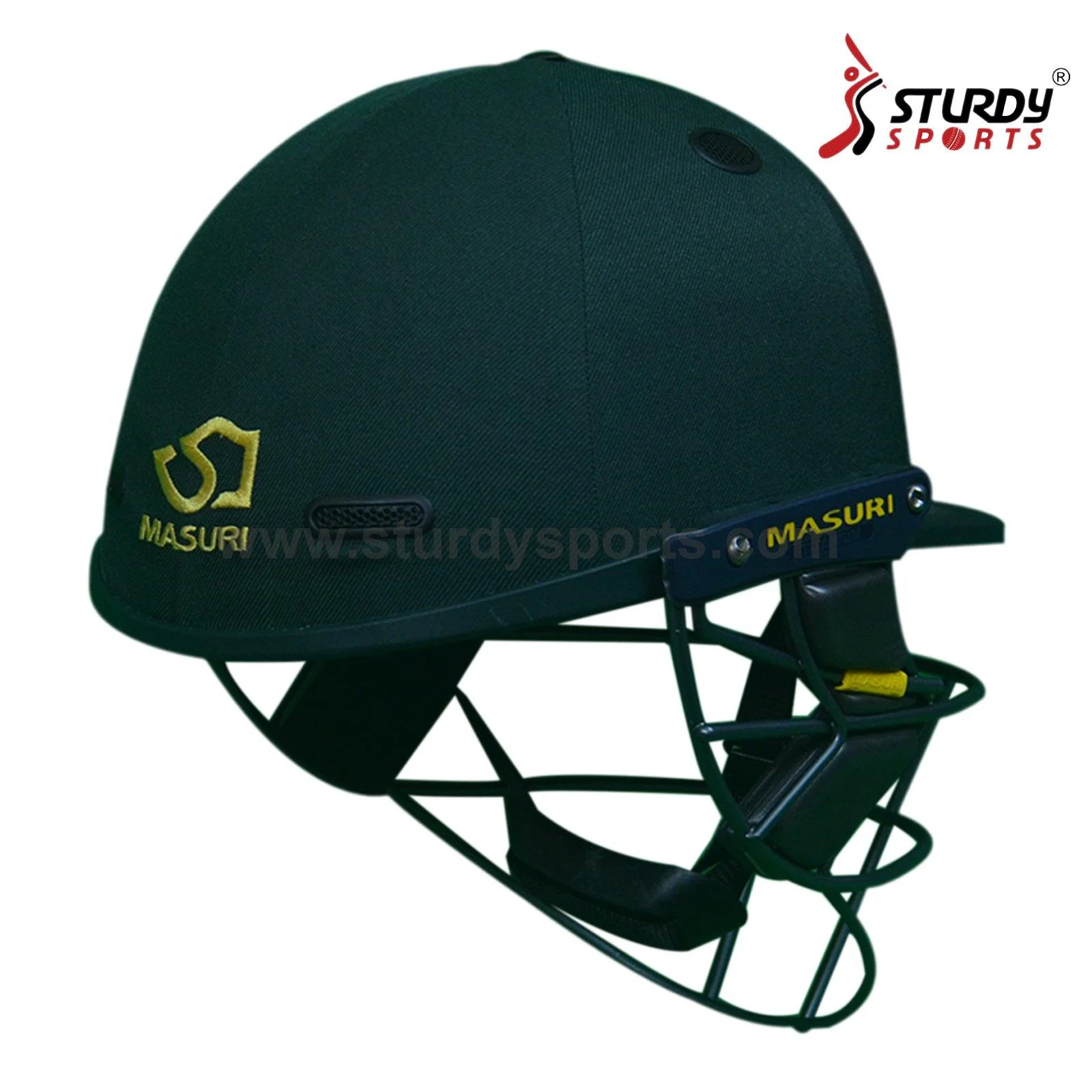 Masuri T Line Titanium Green Cricket Helmet - Senior - Image 4