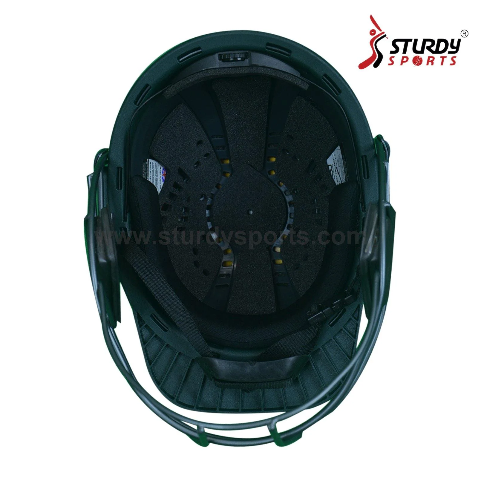 Masuri T Line Titanium Green Cricket Helmet - Senior - Image 5