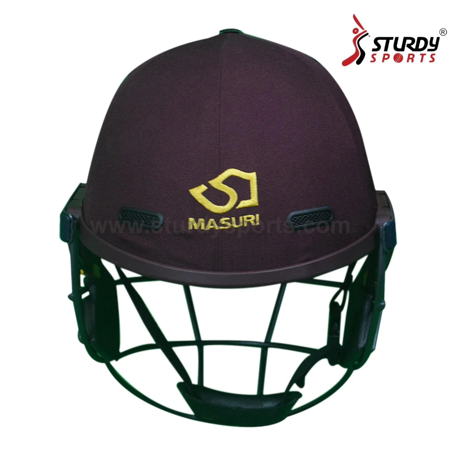 Masuri T Line Titanium Maroon Cricket Helmet - Senior - Image 4