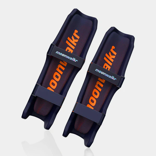 Moonwalkr 2.0 Cricket Batting Pads - Large Navy - Image 7