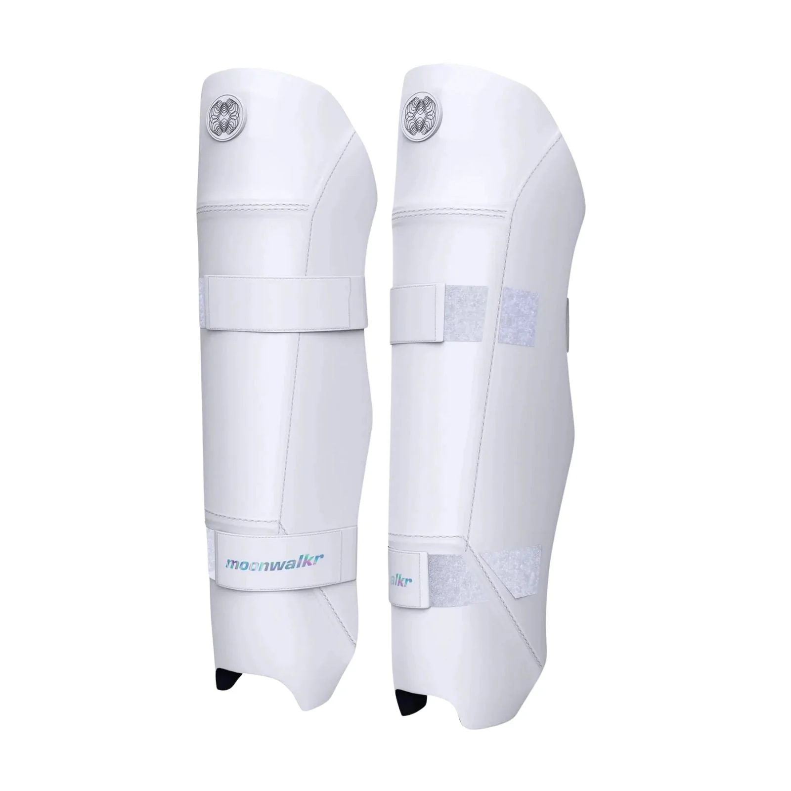 Moonwalkr 2.0 Wicket Keeping Pads - Senior White - Image 2