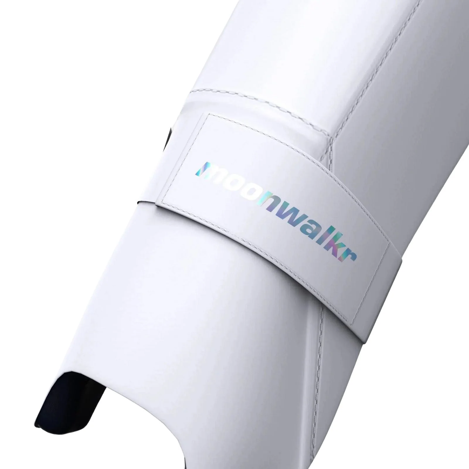 Moonwalkr 2.0 Wicket Keeping Pads - Senior White - Image 5