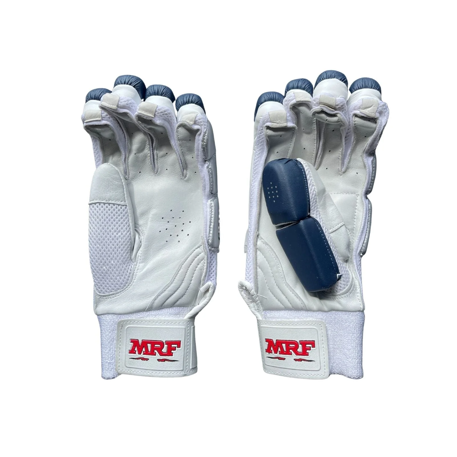 MRF 360 Coloured Batting Gloves - Navy Blue - Image 2