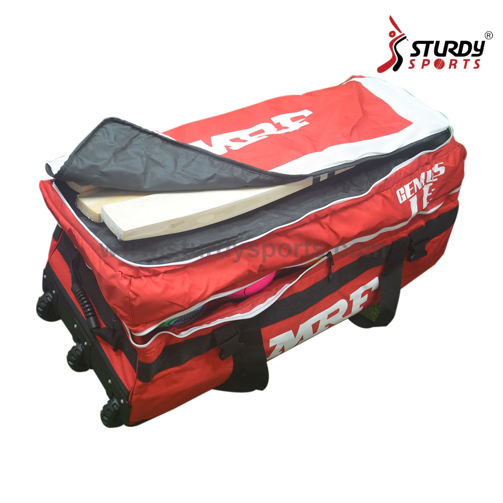 MRF Genius Limited Edition Wheel Bag - Player Grade - Image 2