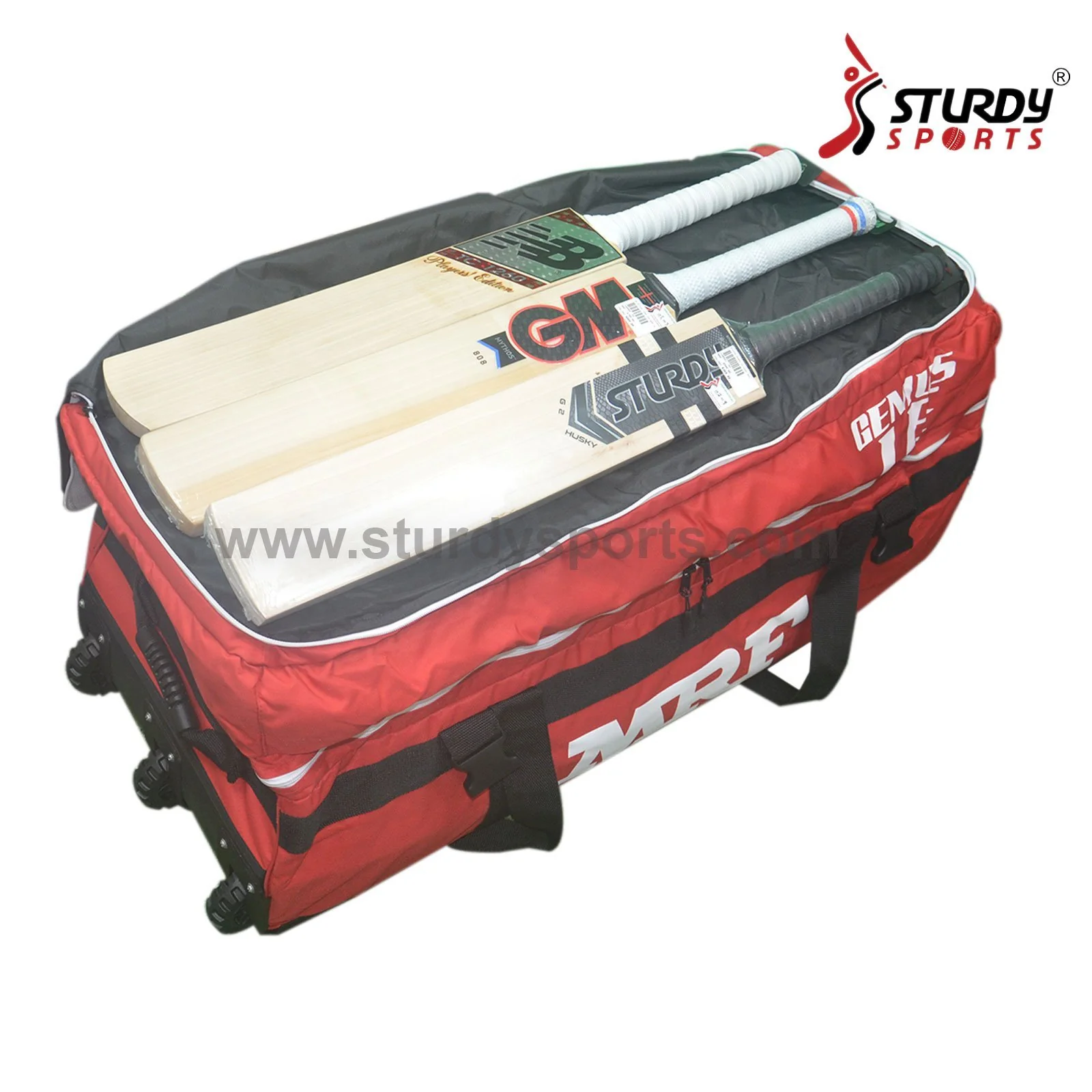 MRF Genius Limited Edition Wheel Bag - Player Grade - Image 3