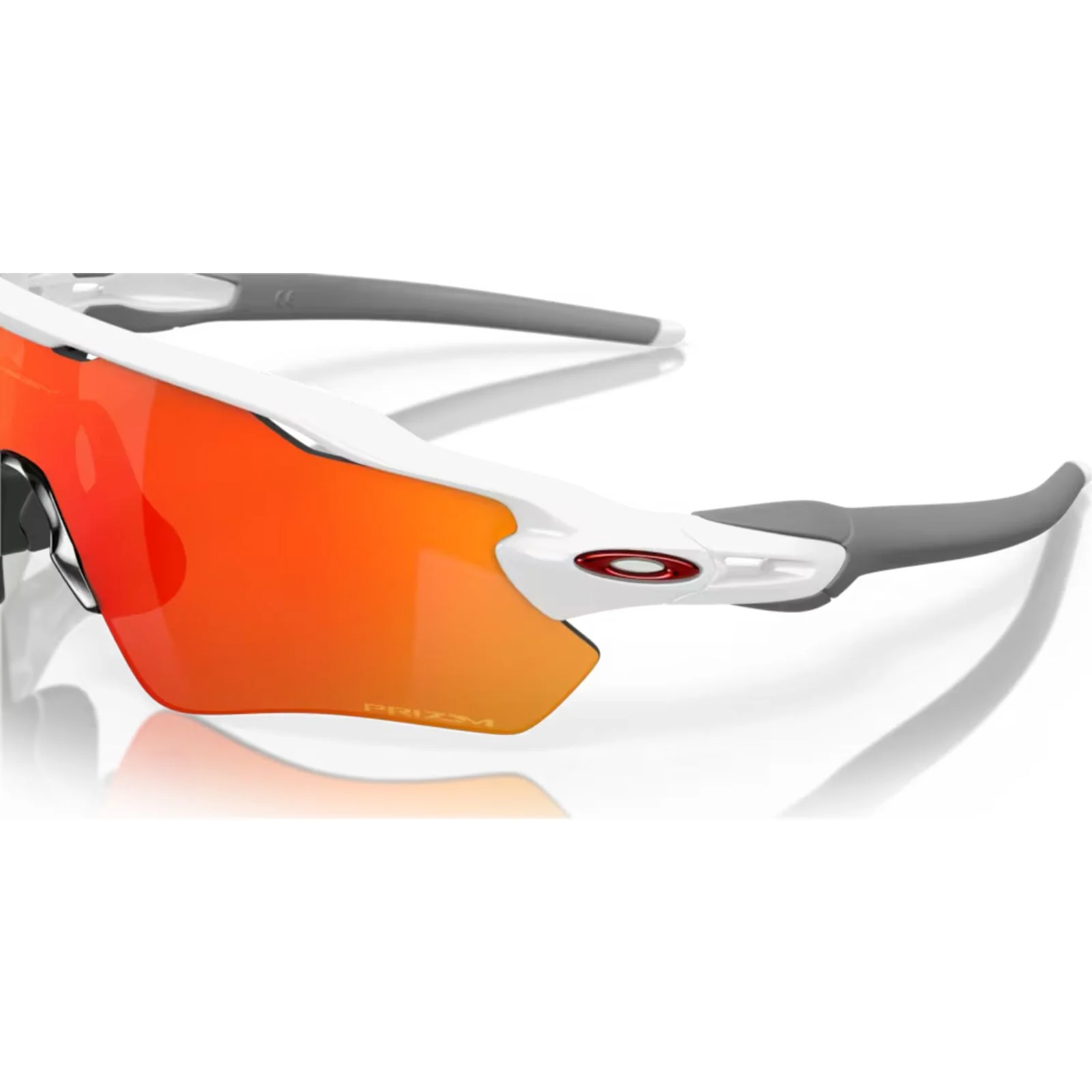 Oakley Radar EV Path Polished White - Prizm Ruby Sunglasses - Image 4