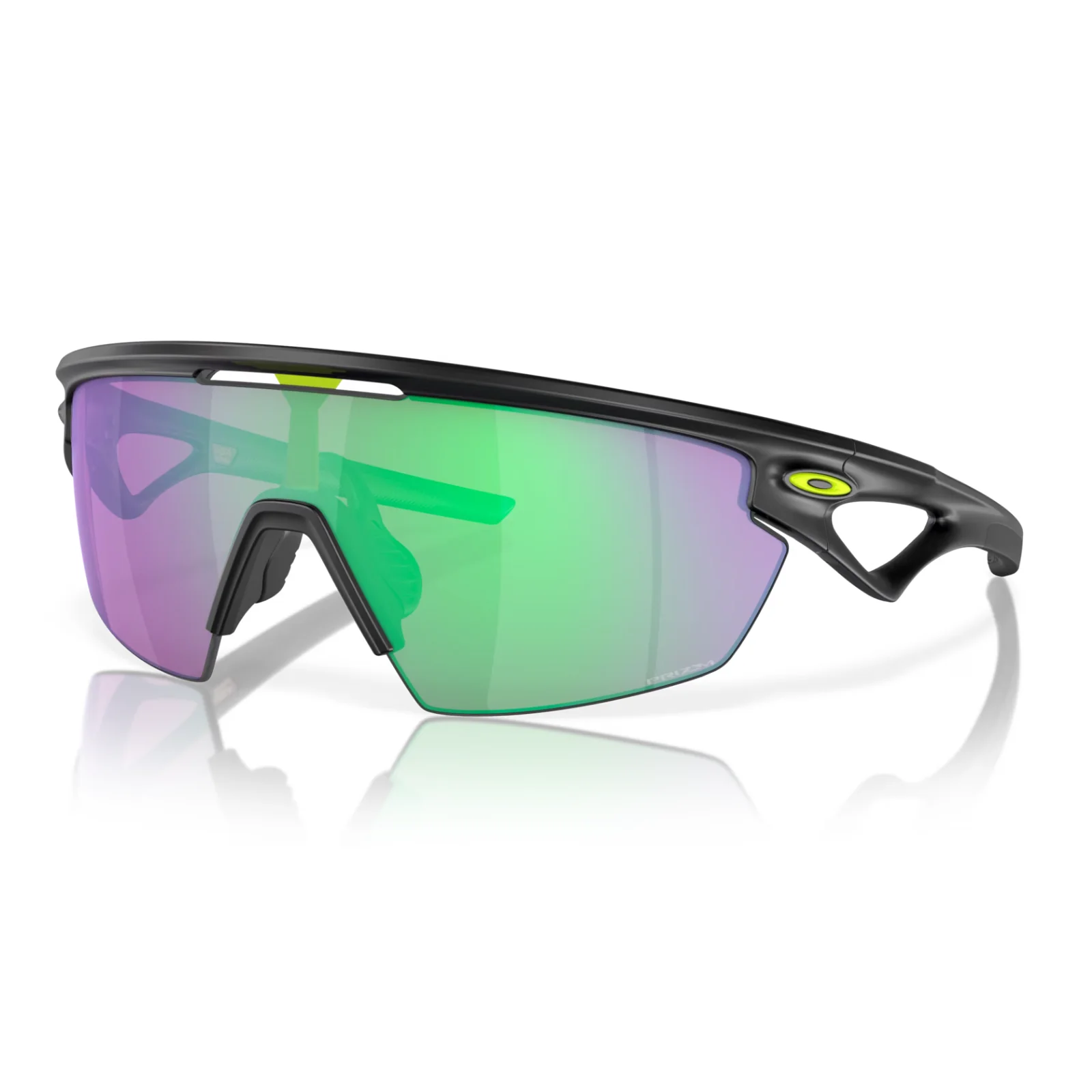 Oakley Sphaera Matte Black Ink - Prizm Road Jade Sunglasses