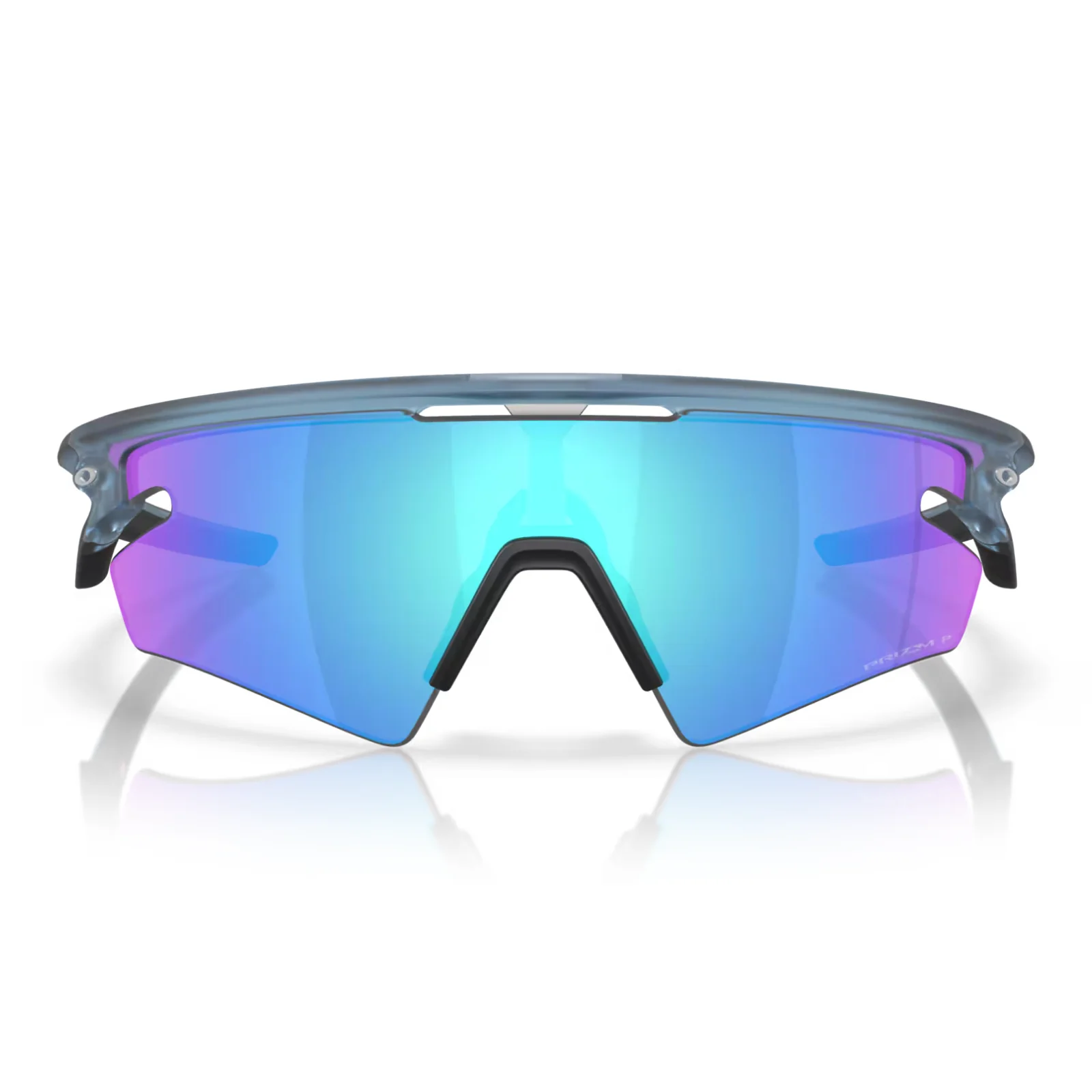 Oakley SPHAERA SLASH Matte Transparent Stonewash - Prizm Sapphire Polarized Sunglasses - Image 2