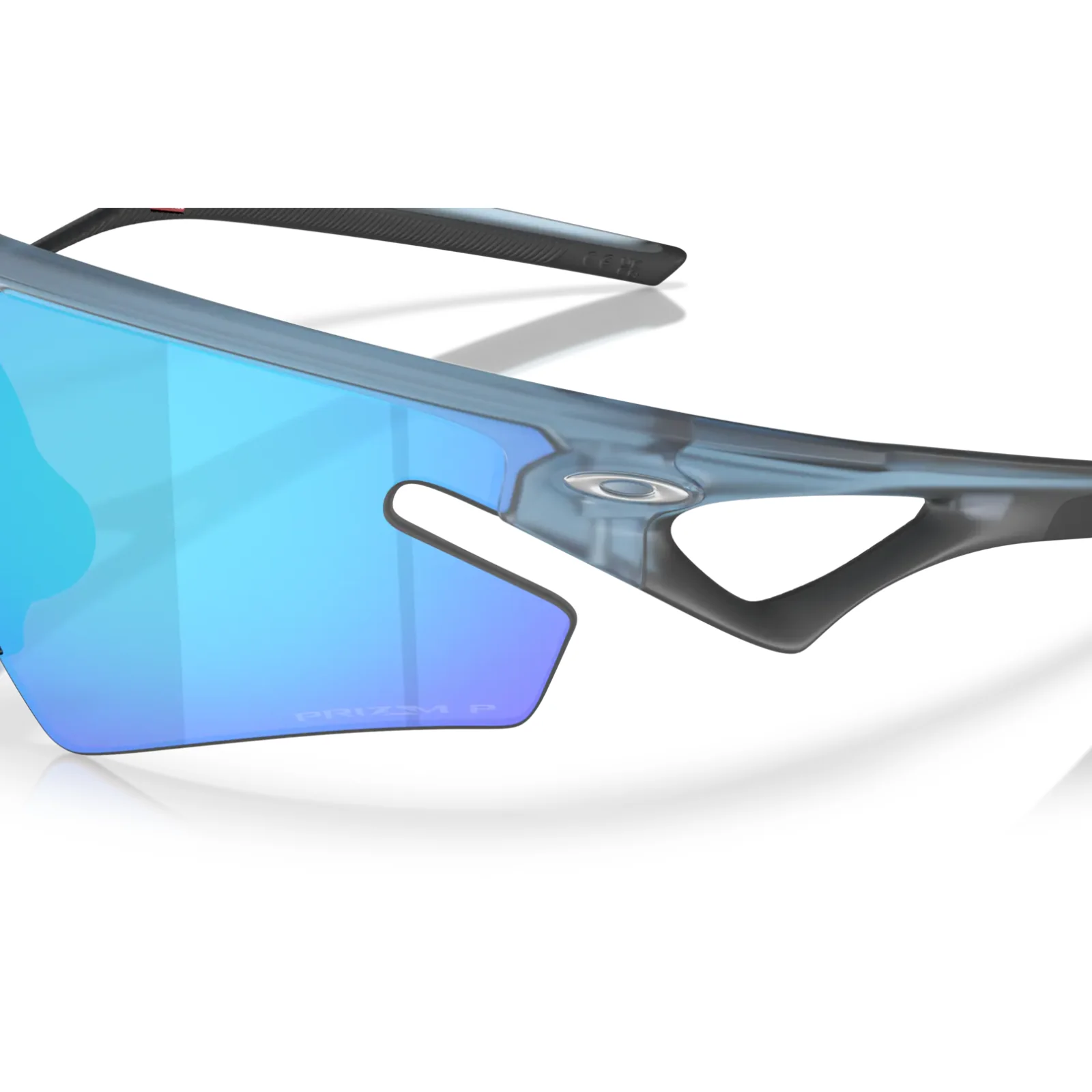 Oakley SPHAERA SLASH Matte Transparent Stonewash - Prizm Sapphire Polarized Sunglasses - Image 3
