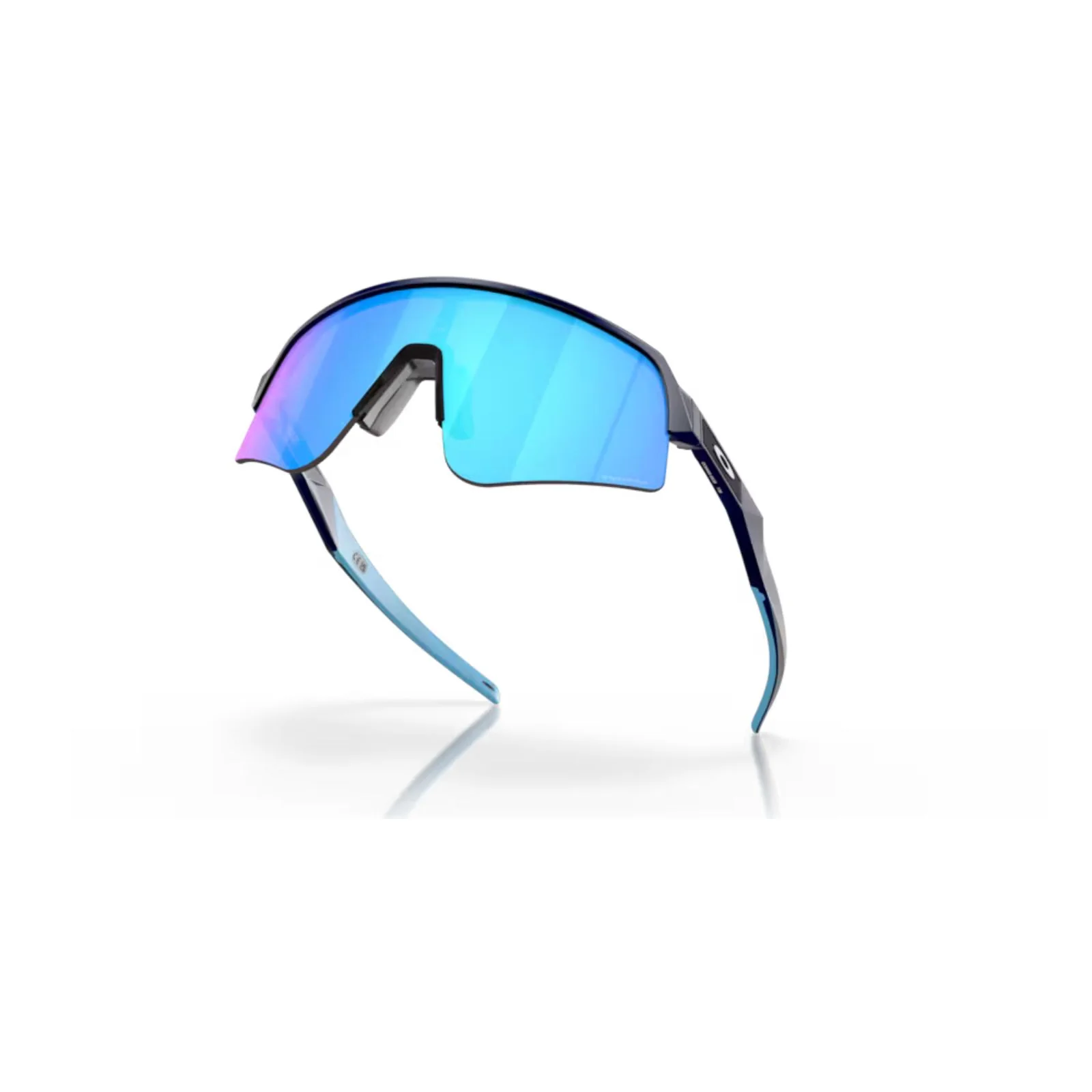 Oakley Sutro Lite Sweep Matte Navy - Prizm Sapphire Sunglasses - Image 4