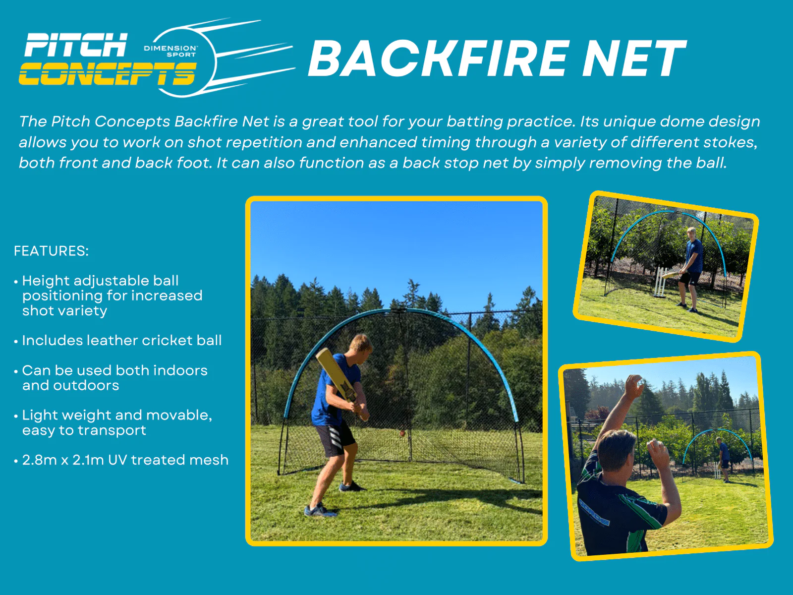 Pitch Concepts Backfire Net - Image 5