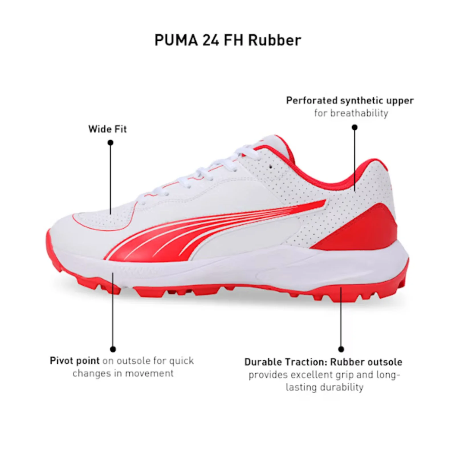 Puma 24FH Rubber Shoes - Senior - Image 7