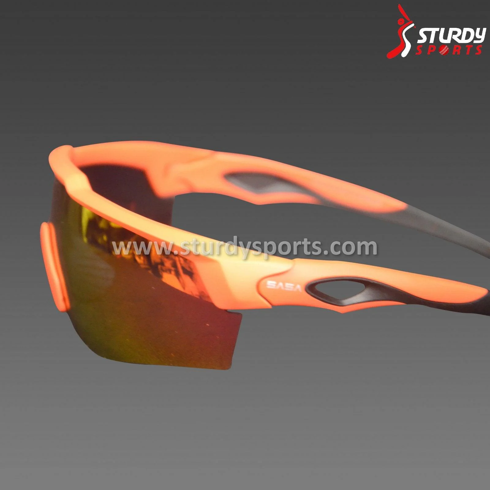 SASA Rebound Sunglasses (Orange Frame / Orange Lens) - Image 3