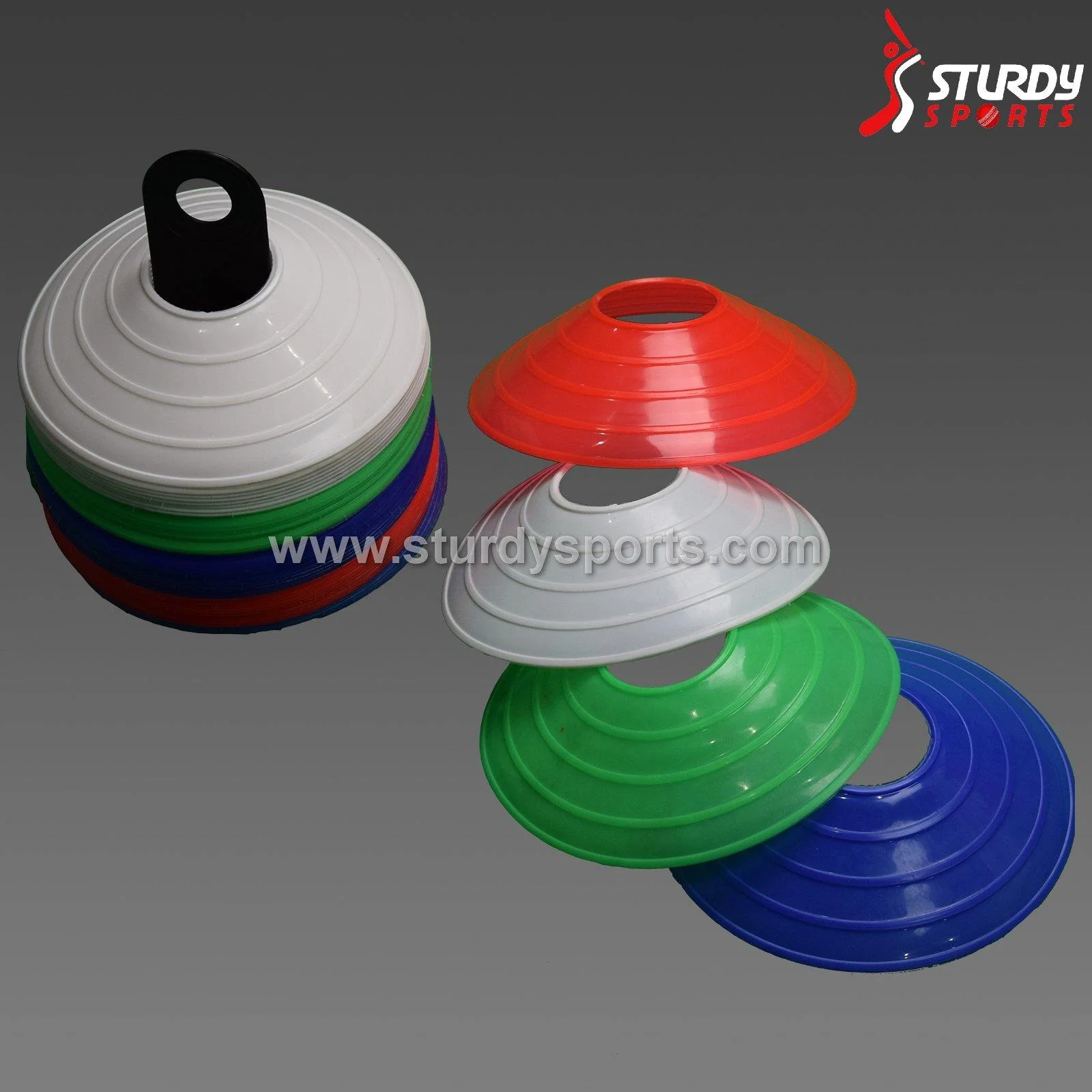 Saucer Boundary / Safety Marker Cones - Single