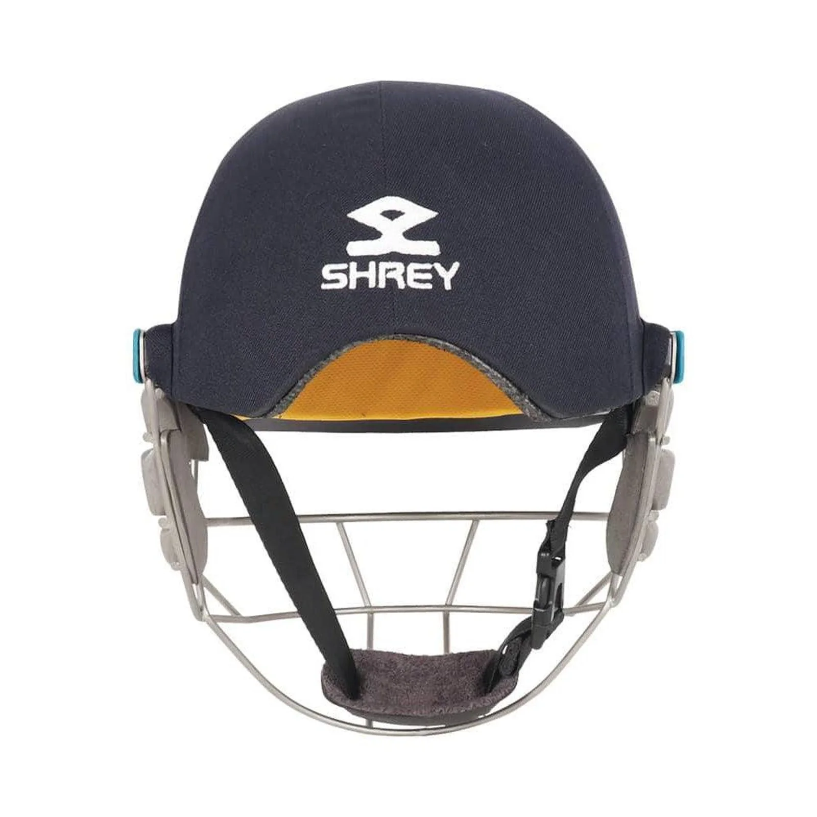 Shrey Masterclass 2.0 Stainless Steel Wicket Keeping Cricket Helmet - Navy - Image 3