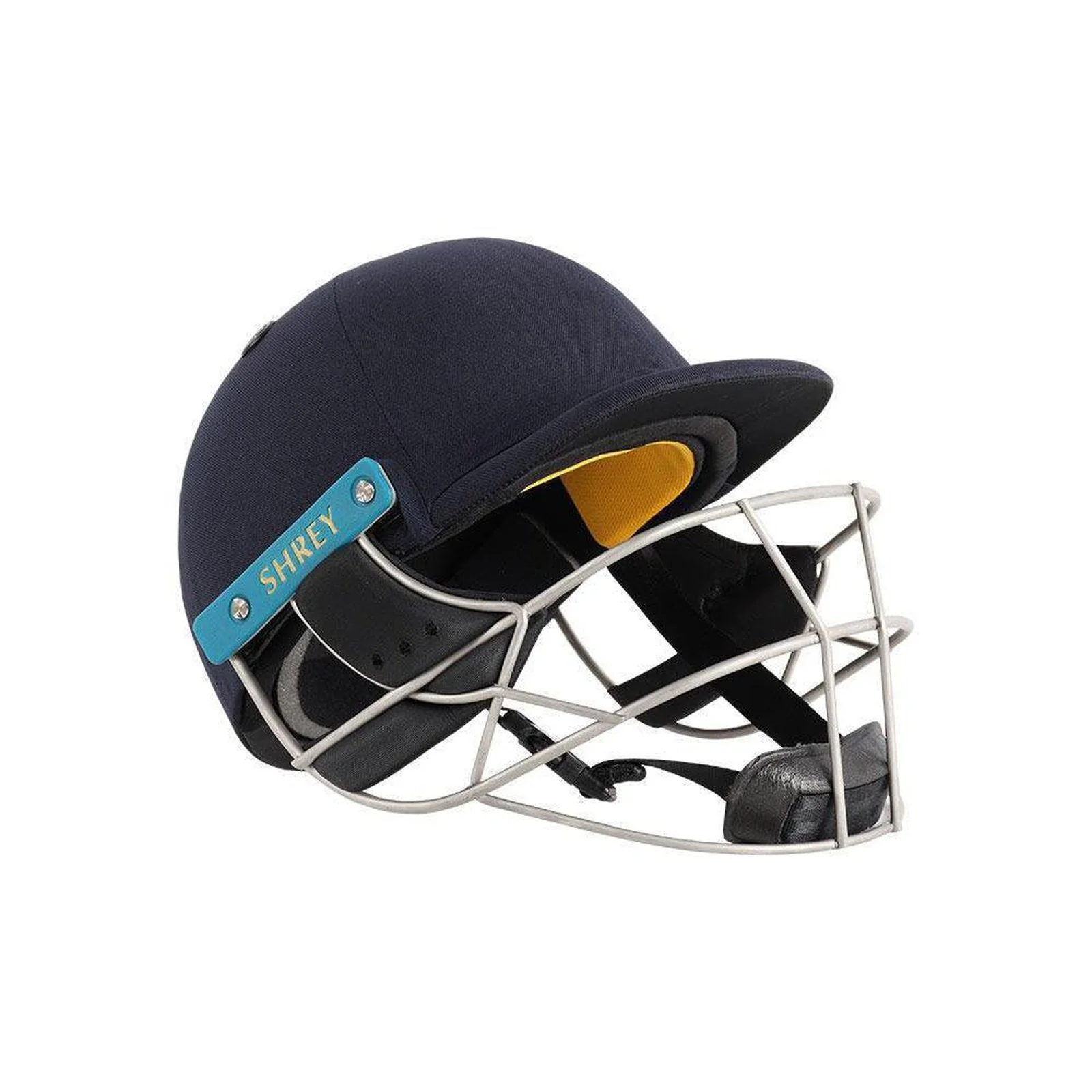 Shrey Master Class Air 2.0 Cricket Helmet With Stainless Steel Visor - Navy - Image 2