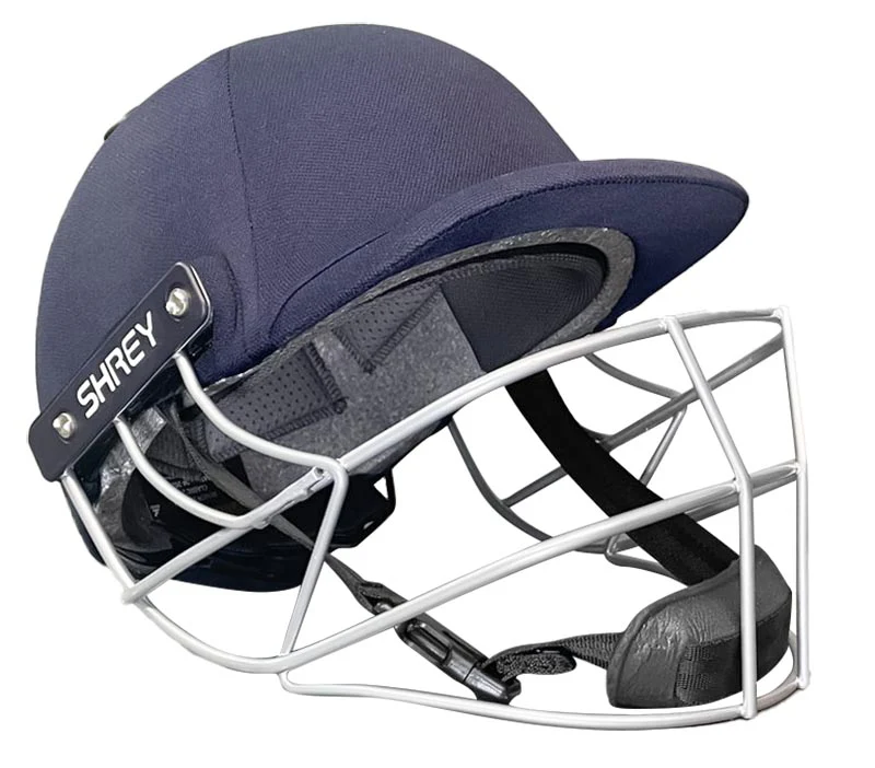 Shrey Classic Helmet 2.0 With Adjustment Dial - Navy Junior - Image 3