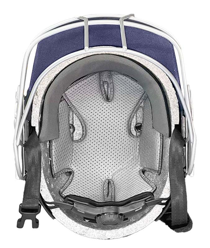 Shrey Classic Helmet 2.0 With Adjustment Dial - Navy Junior - Image 4