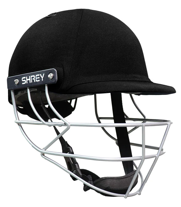 Shrey Classic Helmet 2.0 With Adjustment Dial - Black Junior