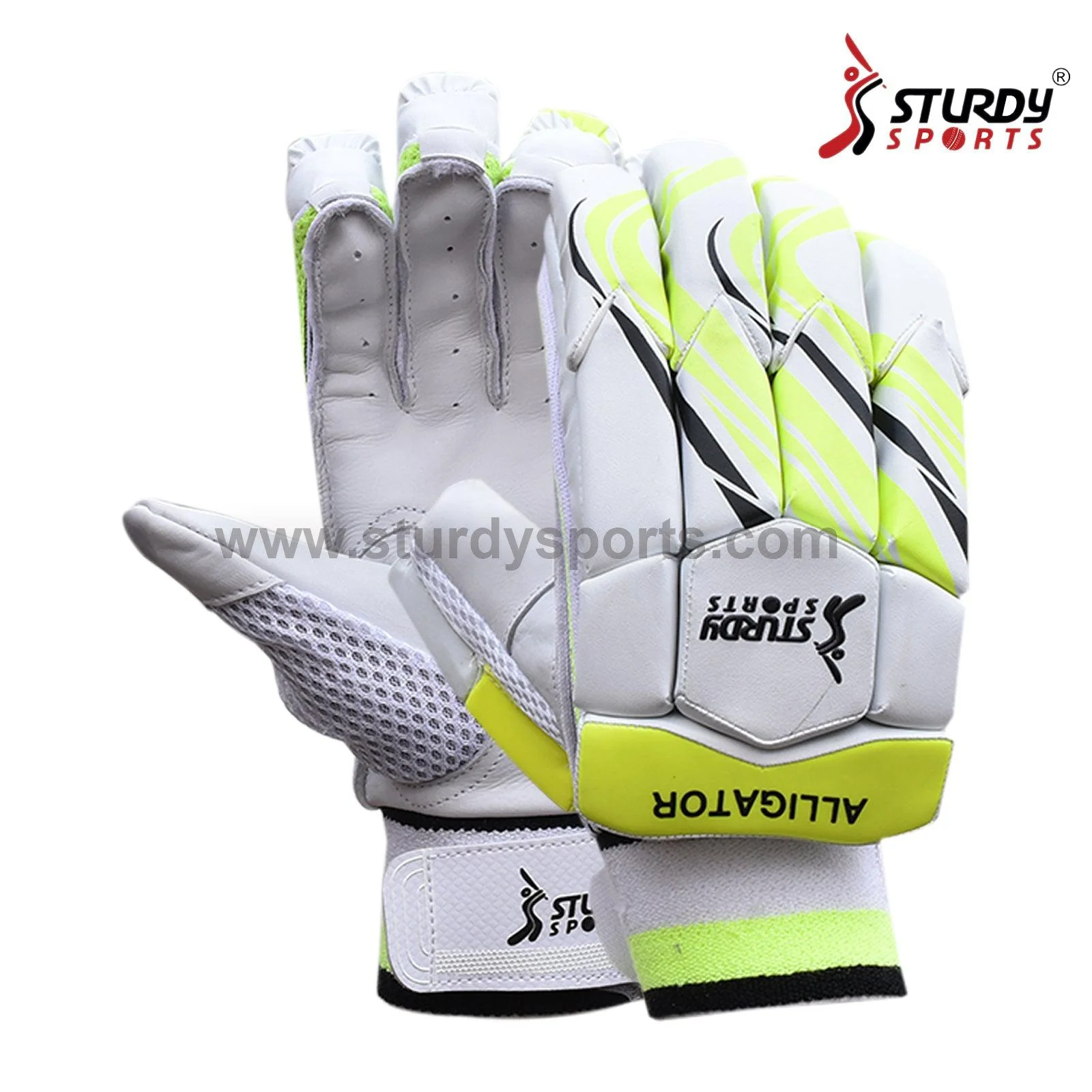 Sturdy Alligator Cricket Batting Gloves - Junior - Image 5