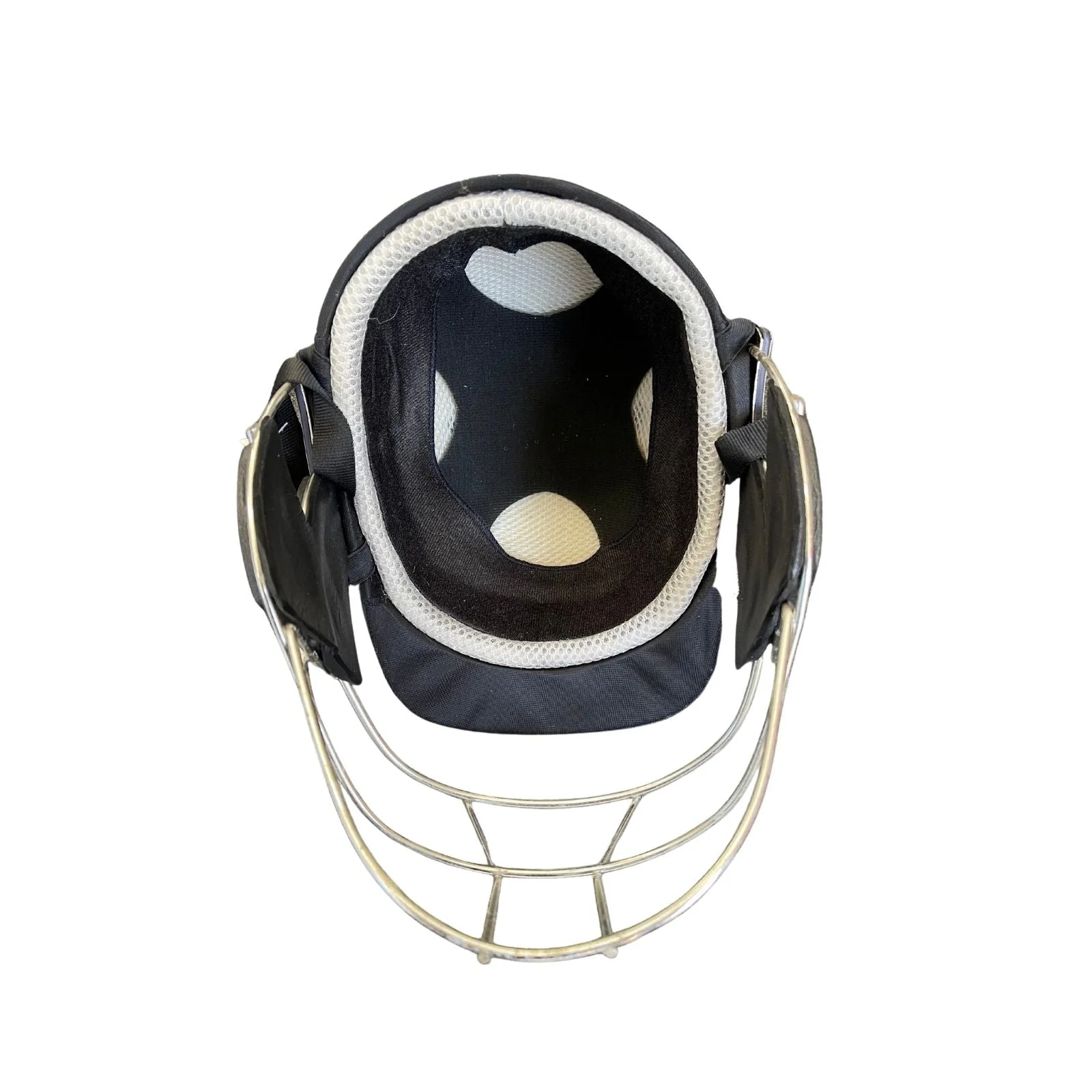 Sturdy Cheetah Black Steel Cricket Helmet - Senior - Image 3