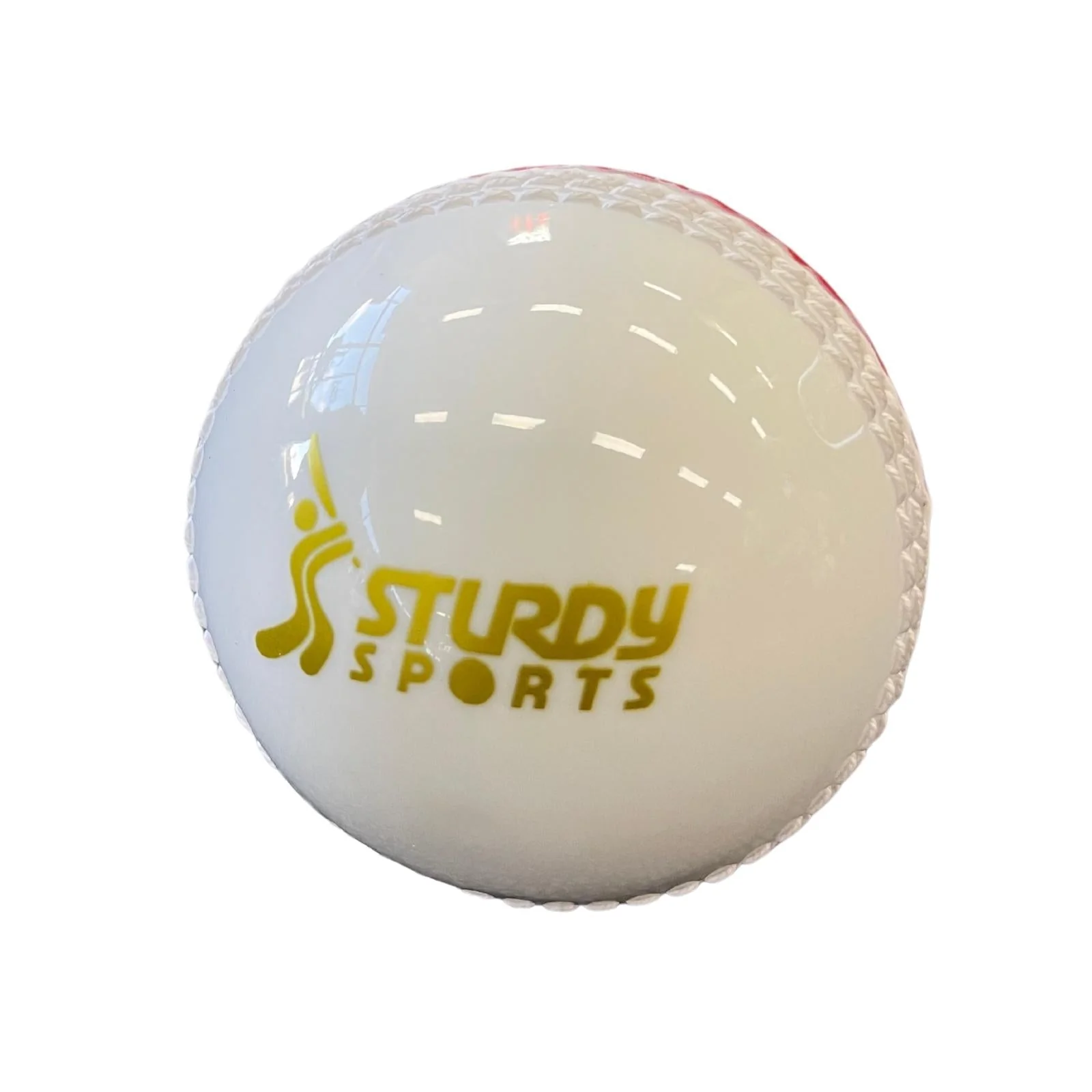 Sturdy Incredi Softaball Red White Cricket Ball - Junior - Image 3